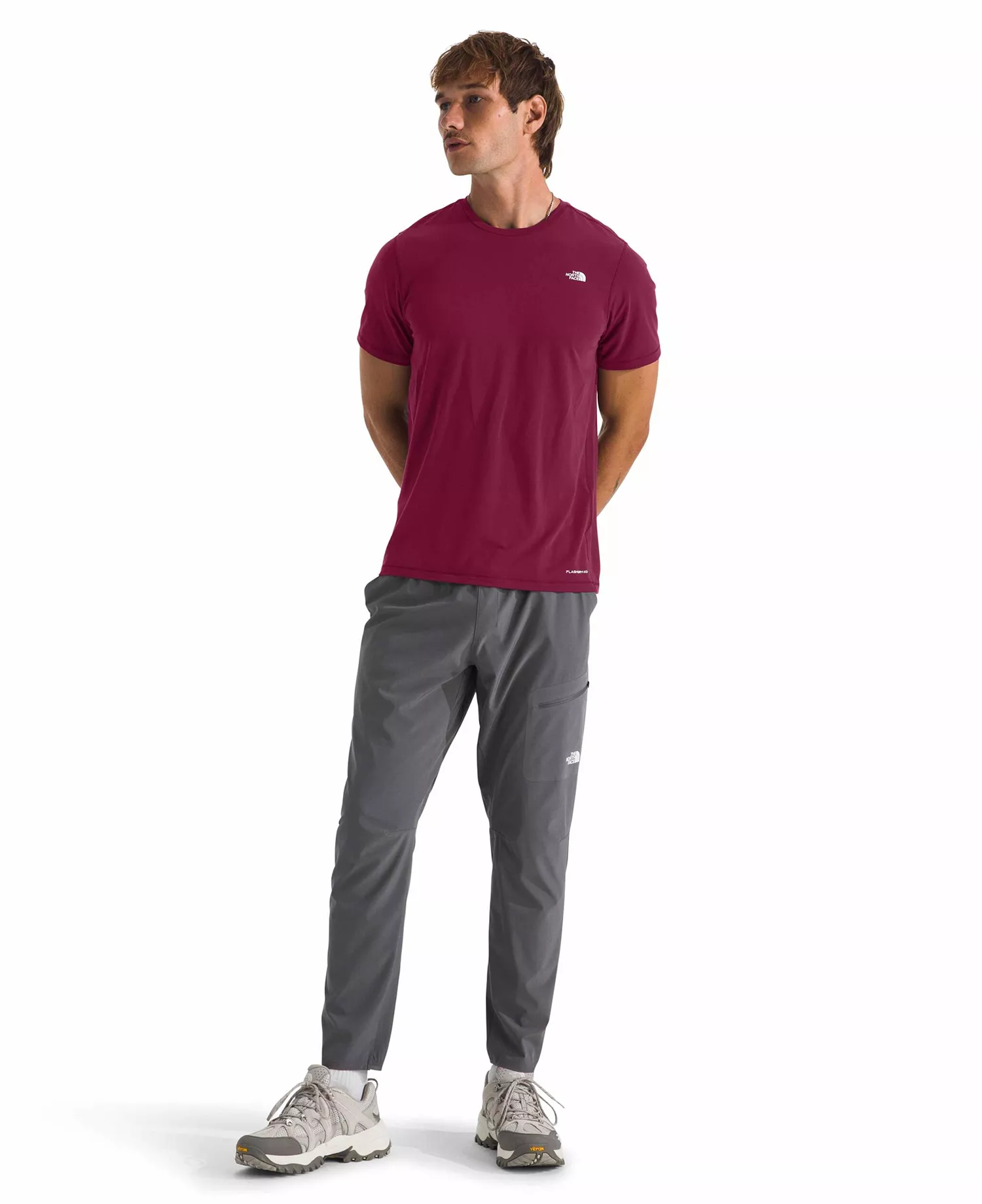 Men's Adventure T-Shirt - Digital steel - S