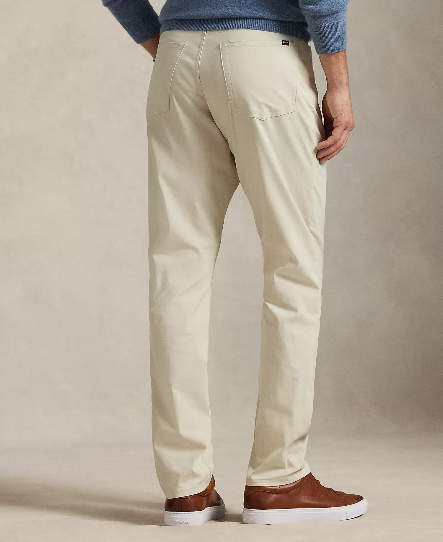 Men's Active-Fit Performance Twill Pants - Basic Sand - 30x30