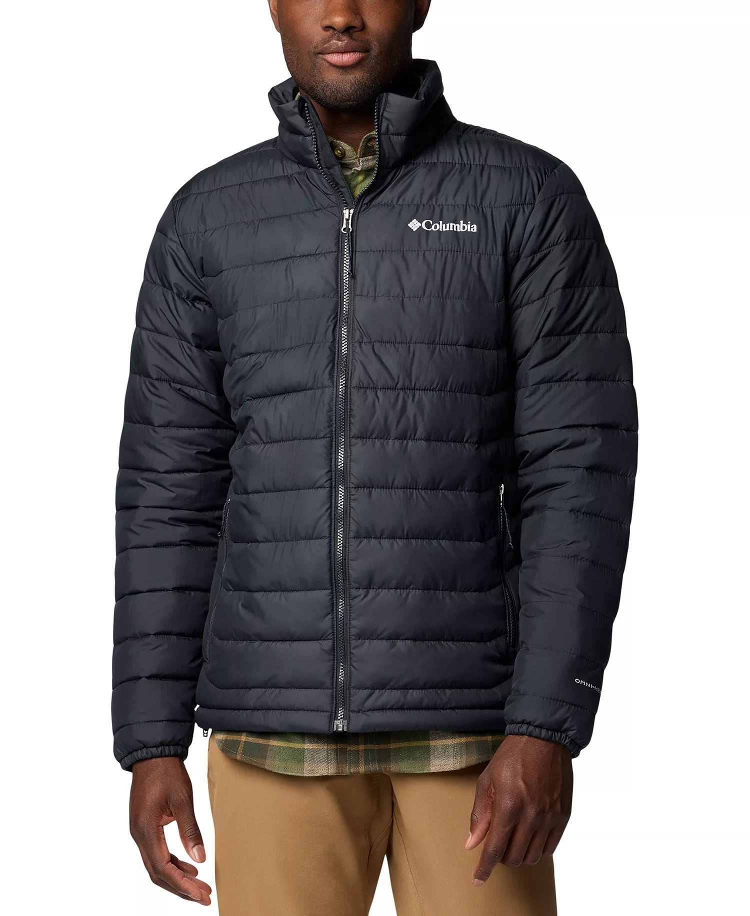 Men's Powder Lite II Puffer Jacket - Black - L