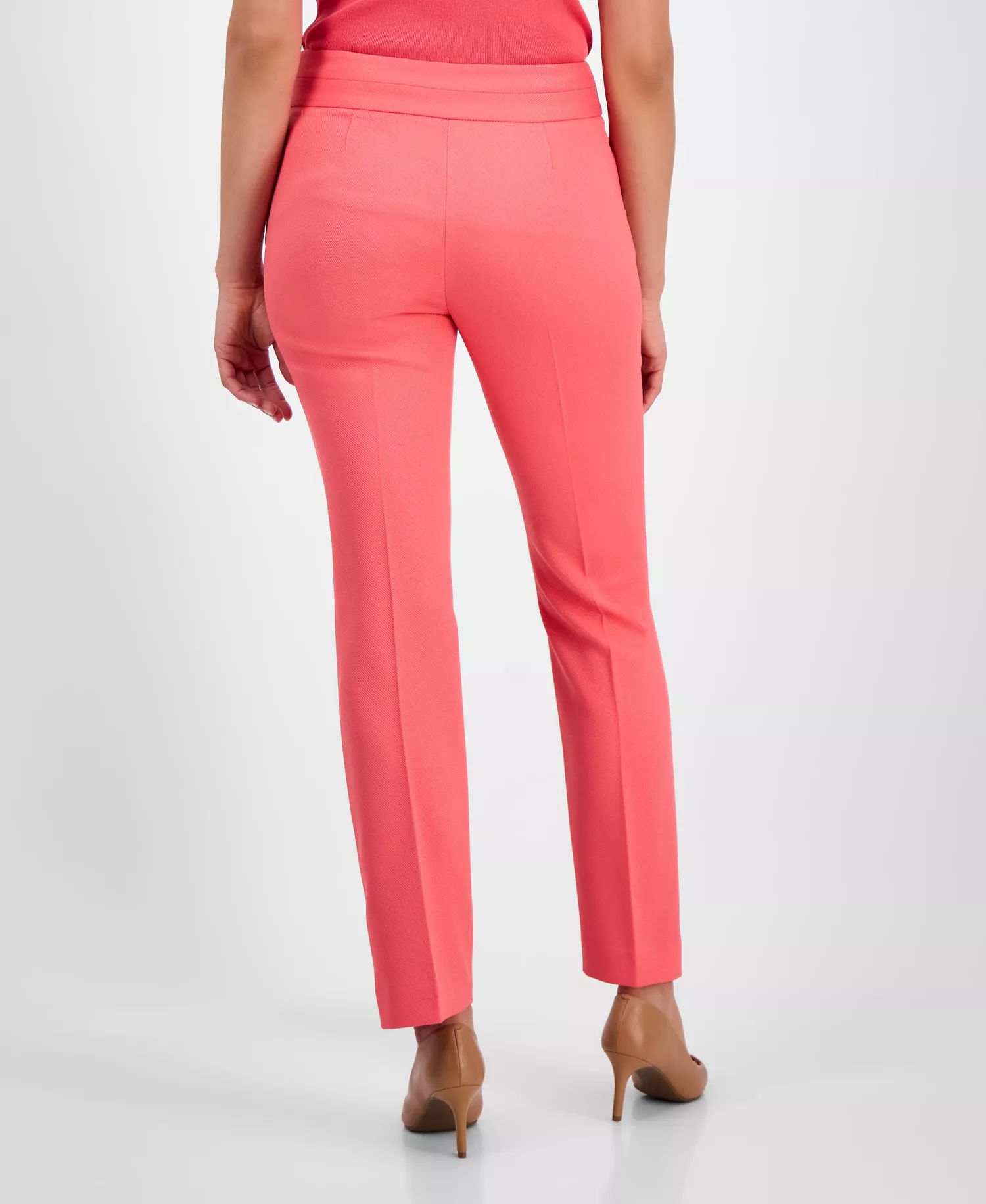 Women's Mid-Rise Flare-Leg Pants, Regular & Petite - Sunset - 2P