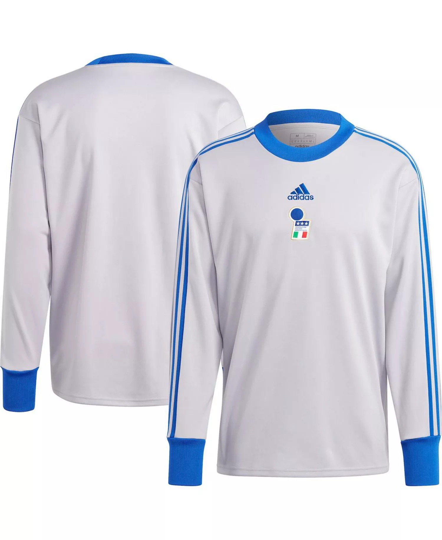 Men's Gray Italy National Team 2023/24 Authentic Football Icon Goalkeeper Jersey - Gray - L