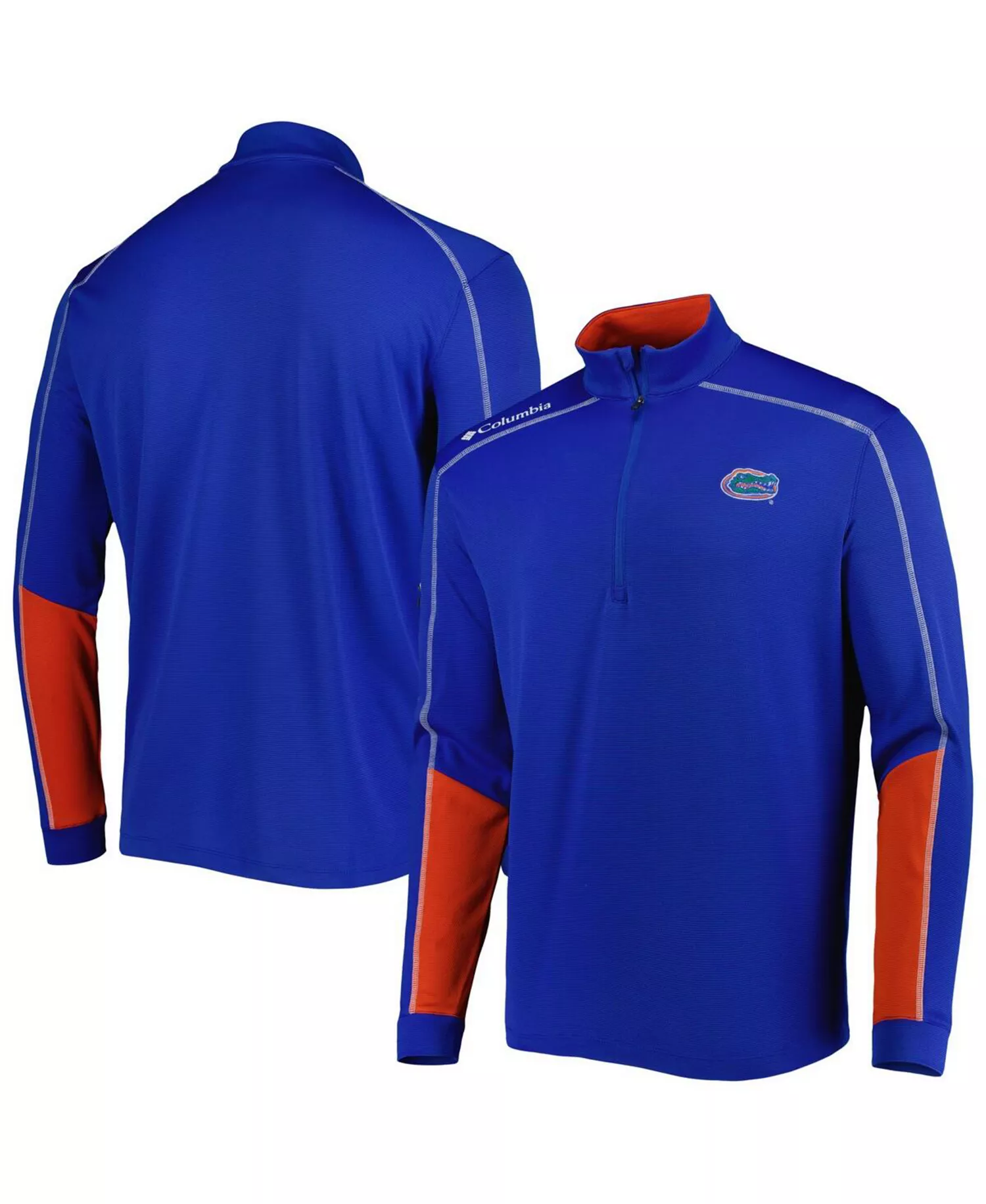 Men's Royal Florida Gators Shotgun 2.0 Omni-Wick Quarter-Zip Jacket - Royal - 2XL