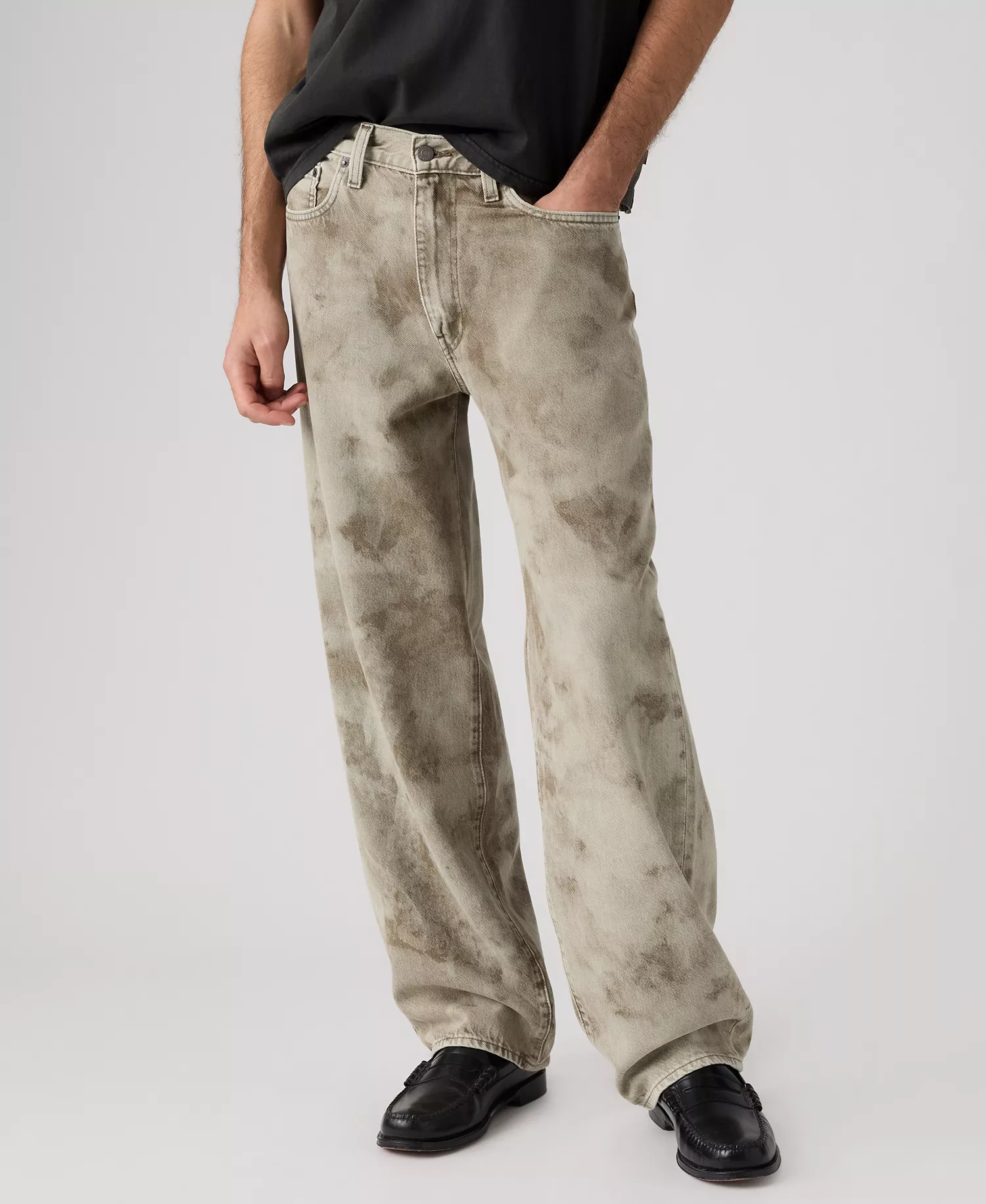 Premium Men's 578 Baggy Jeans - Camo - 30 - 30