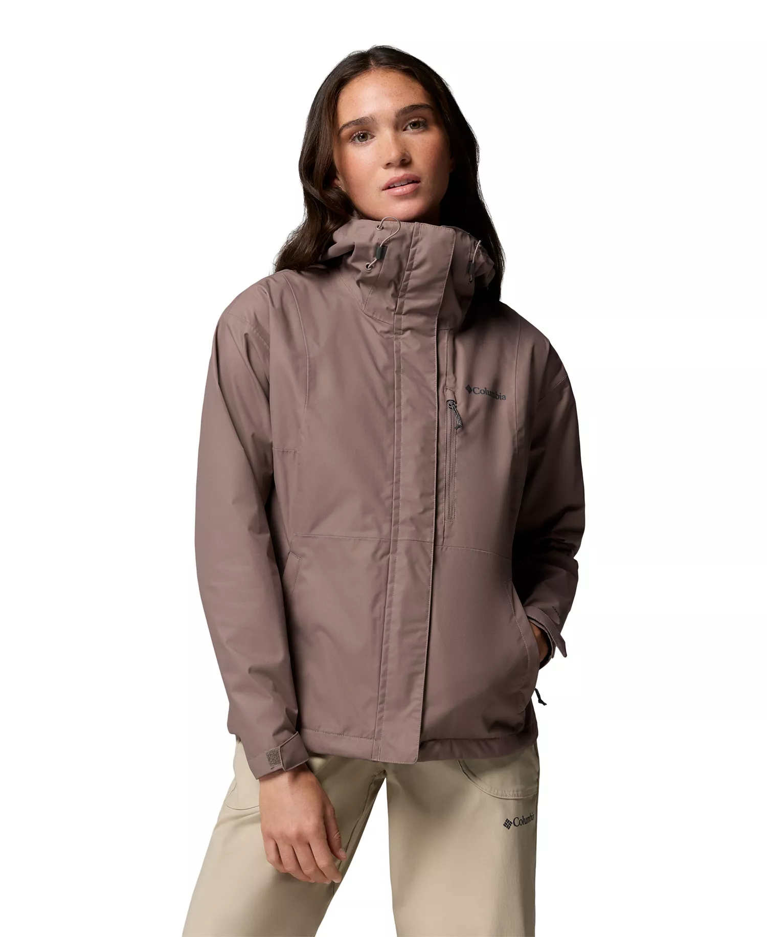 Women's Hikebound II Hooded Waterproof Jacket - Black - L