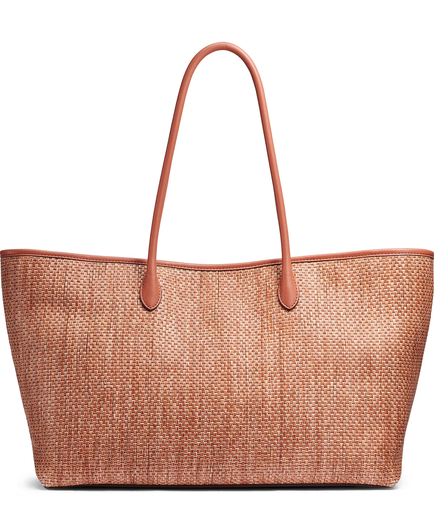 Weekend Woven Large Tote Bag - Amber - ONE SIZE