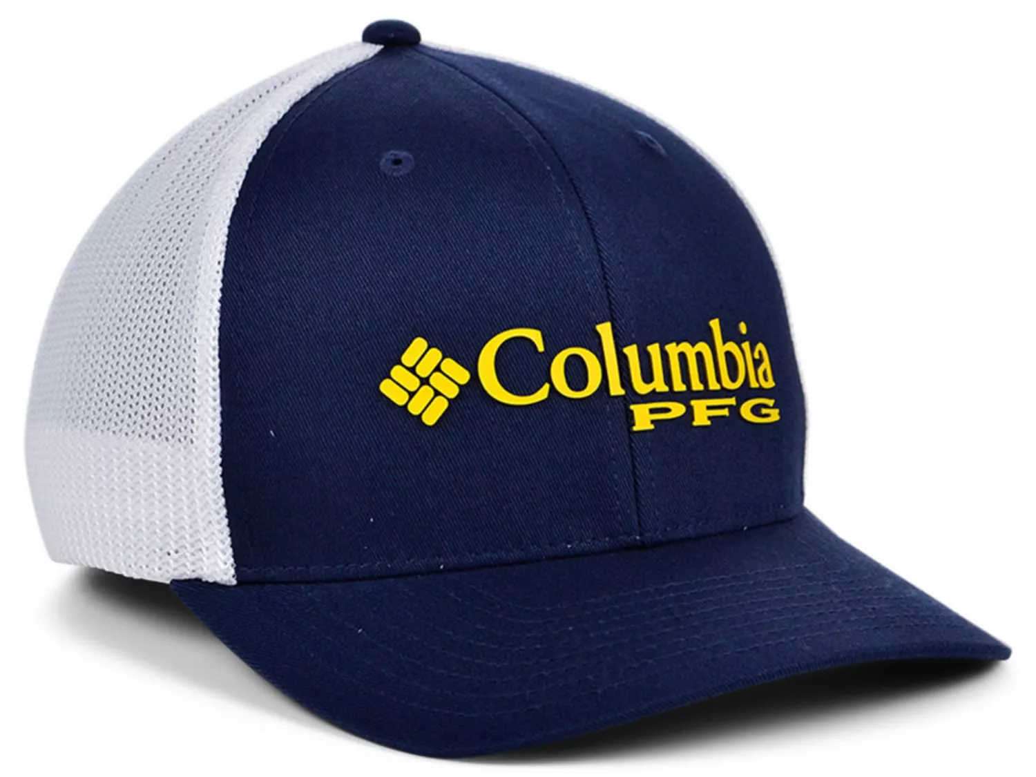 West Virginia Mountaineers PFG Trucker Cap - Navy - Adjustable