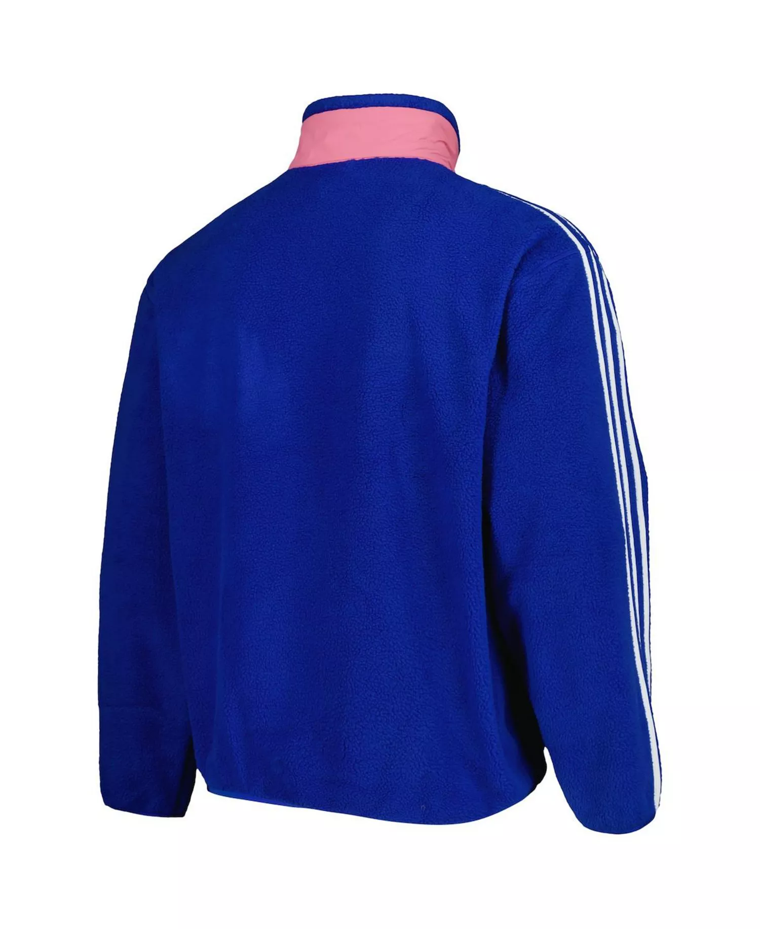 Men's Blue Juventus Lifestyler Fleece Full-Zip Jacket - Blue - L