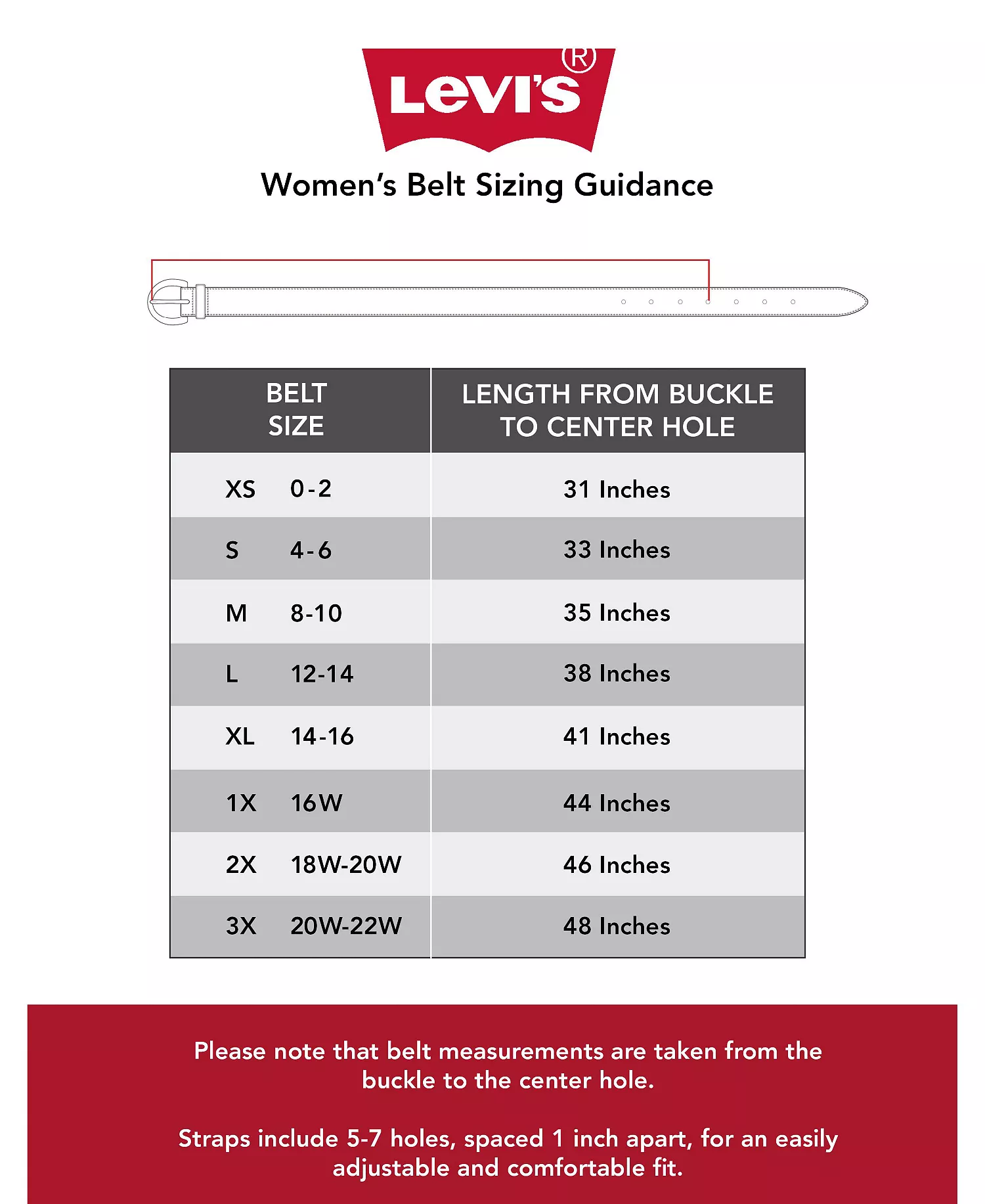 Women's Casual Center Bar Double Loop Leather Belt - Black - L