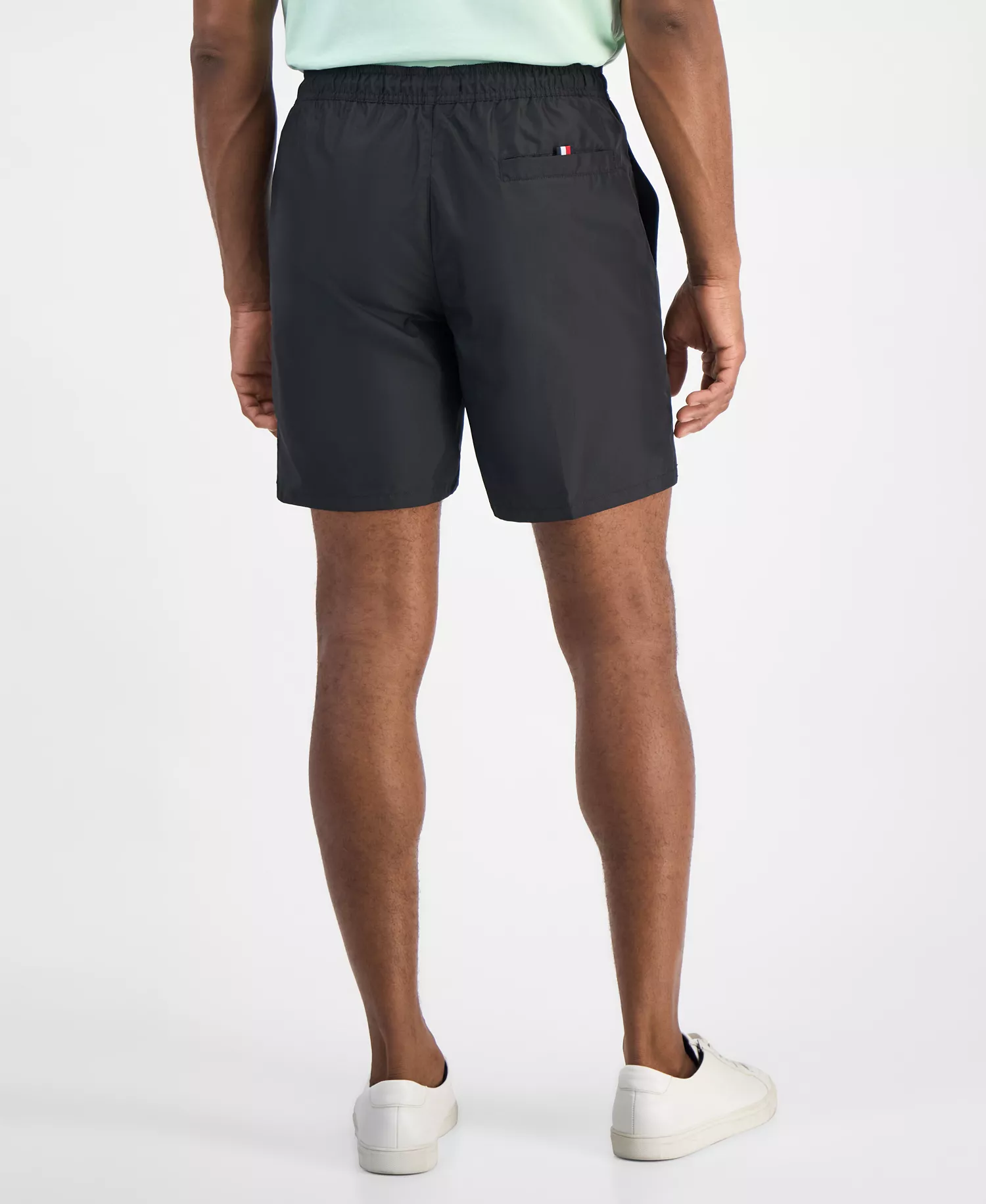 Men's Drawstring Logo 7" Swim Trunks - Black - 2XL