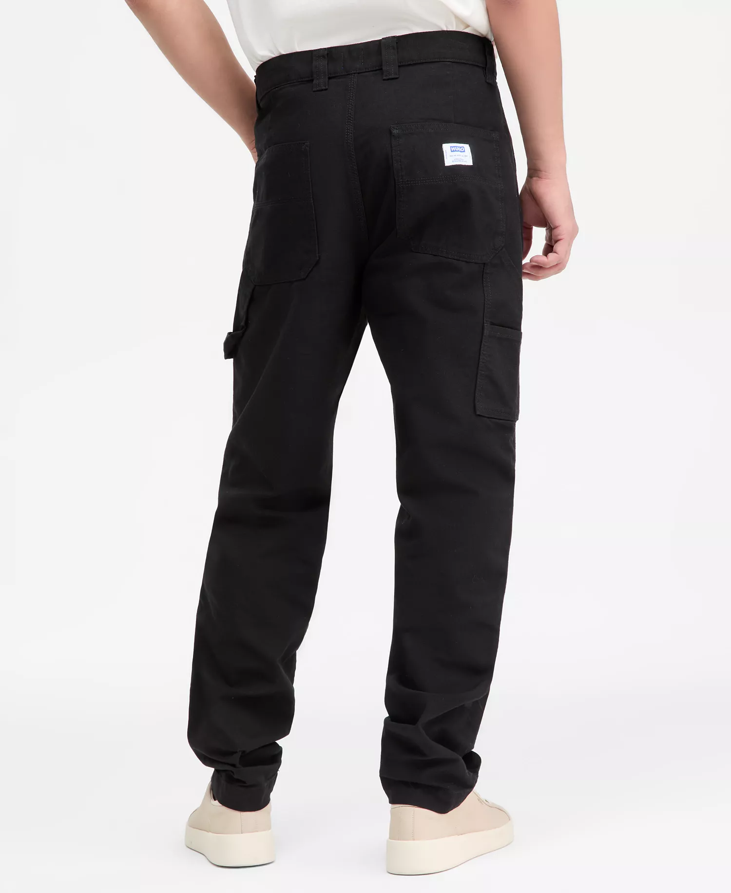 Gioro Tapered Fit Carpenter Pants - black - 2XL