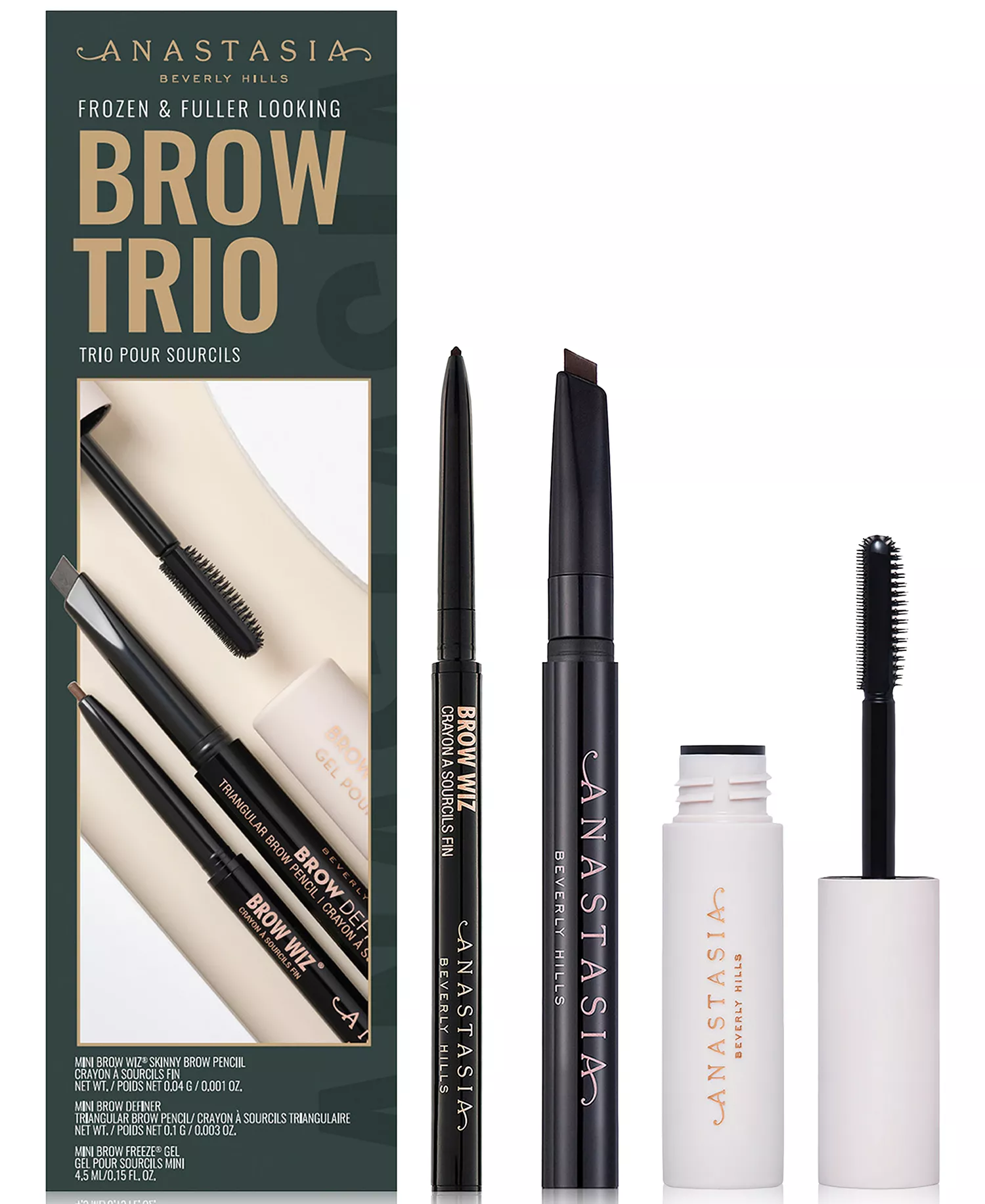 3-Pc. Frozen & Fuller Looking Brow Set - Dark Brown - No Size