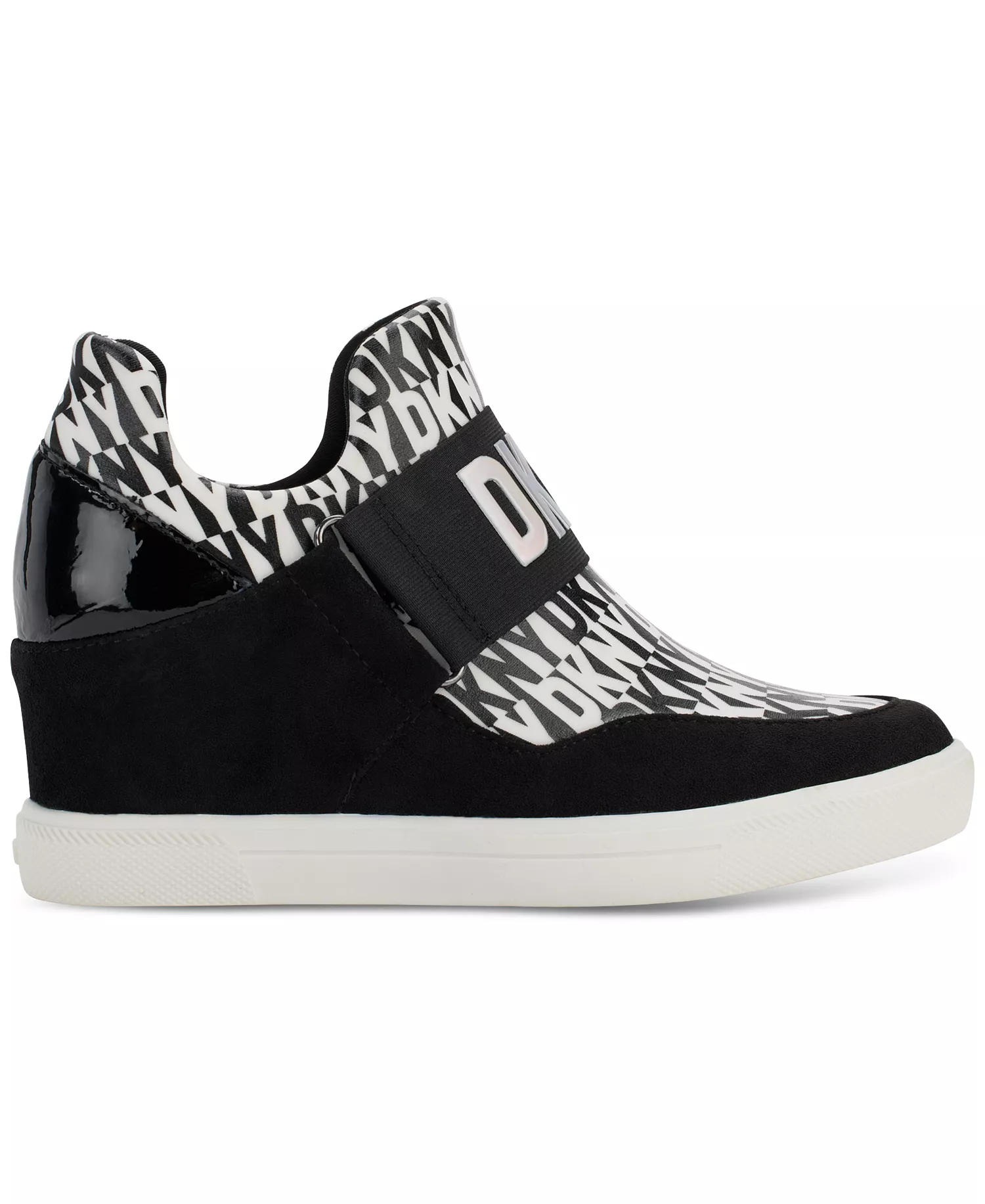 Women's Cosmos Slip-On Logo Wedge Sneakers - Lavender - 6.5M