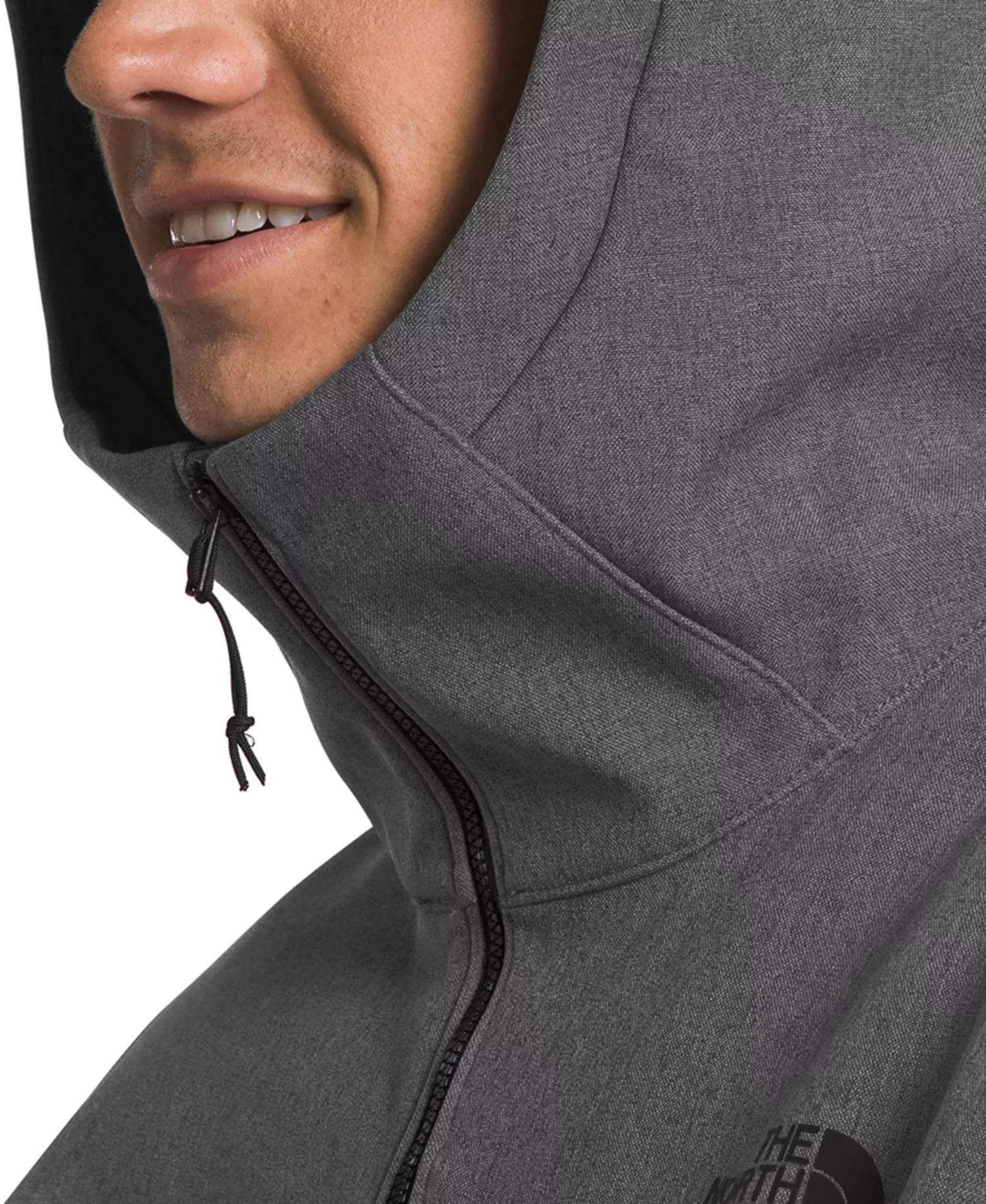Men's Apex Bionic 3 Zip-Front Hoodie Jacket - Tnf Dark Grey Heather-npf - S