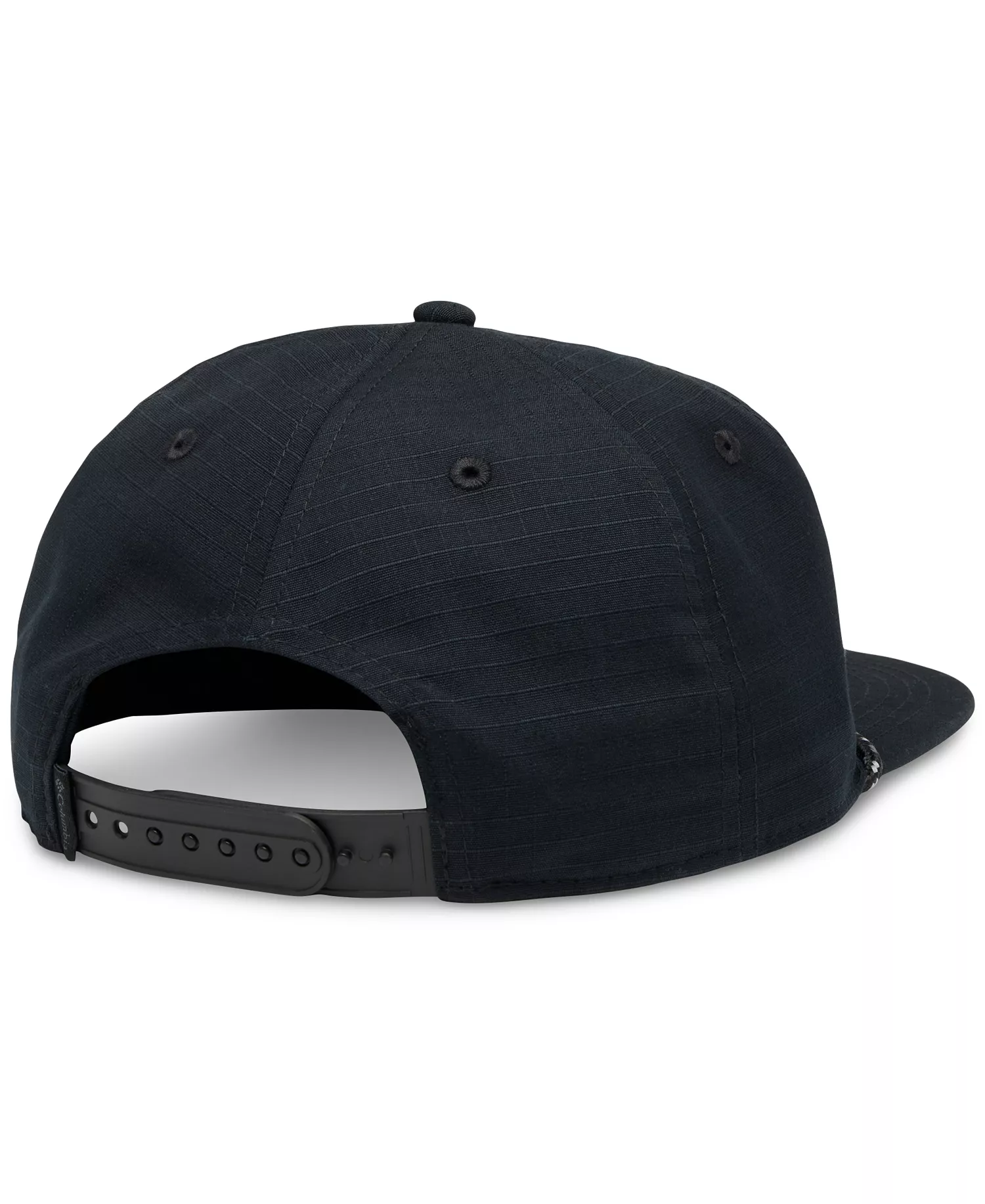 Men's Ratchet Strap Snap Back Hat - Black - OS