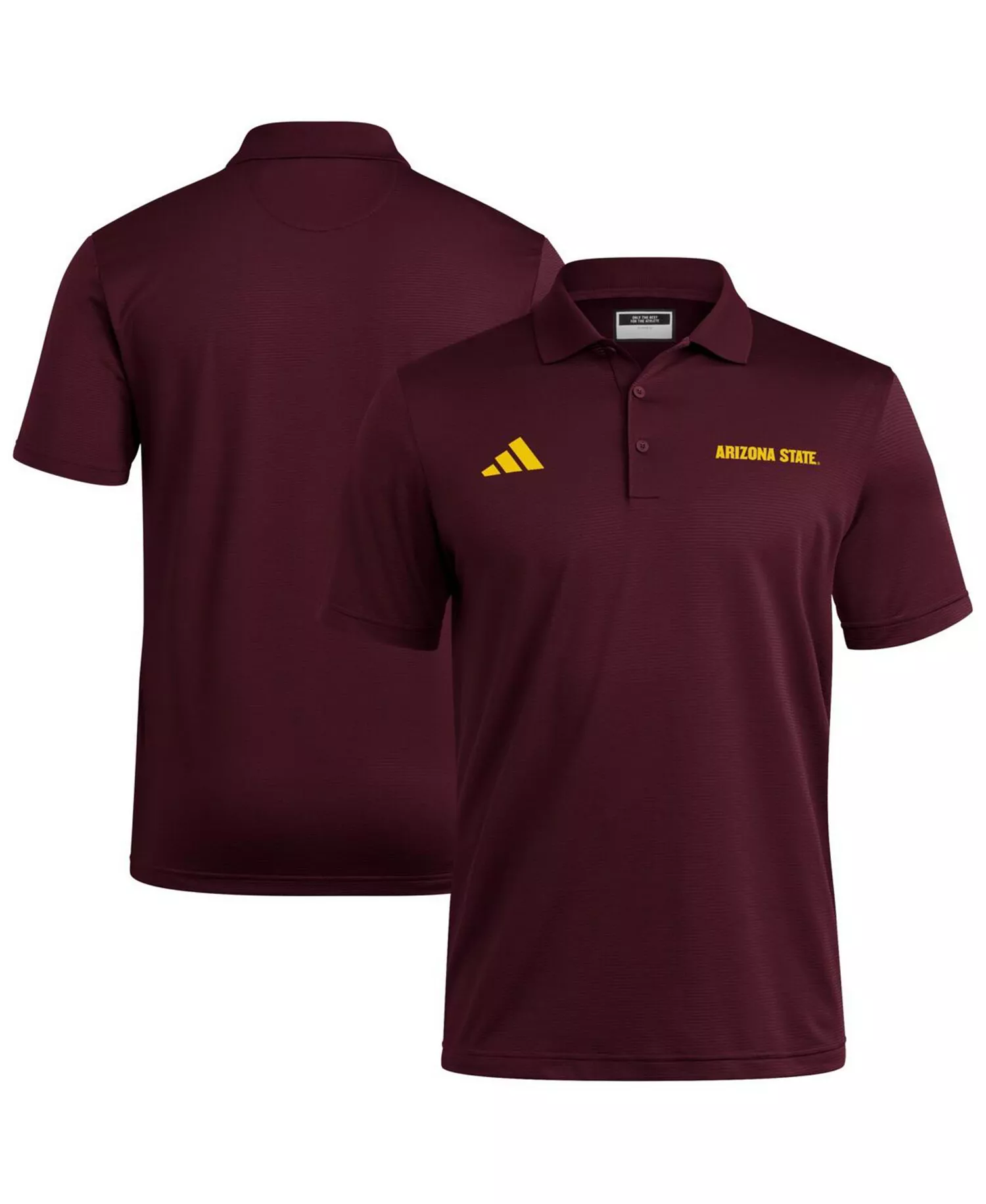 Men's Maroon Arizona State Sun Devils Ultimate 365 Ottoman Polo Shirt - Maroon - 2XL