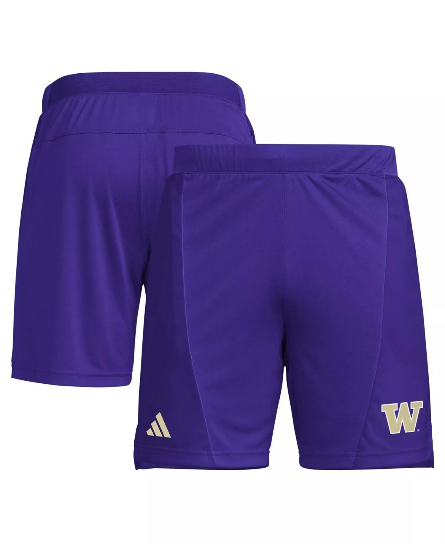 Men's Purple Washington Huskies Designed for Training 7" AEROREADY Shorts - Purple - 2XL