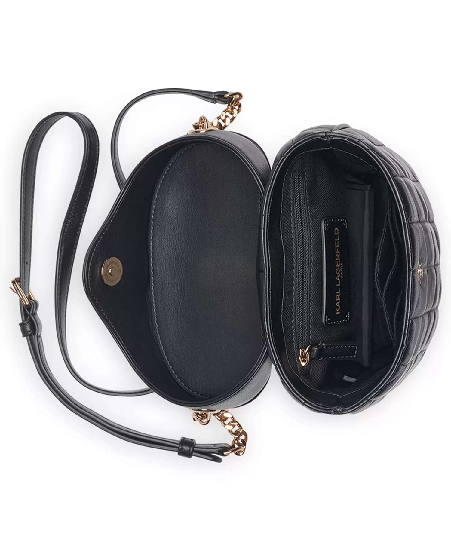 Lafayette Leather Crossbody Bag - Black - NO SIZE