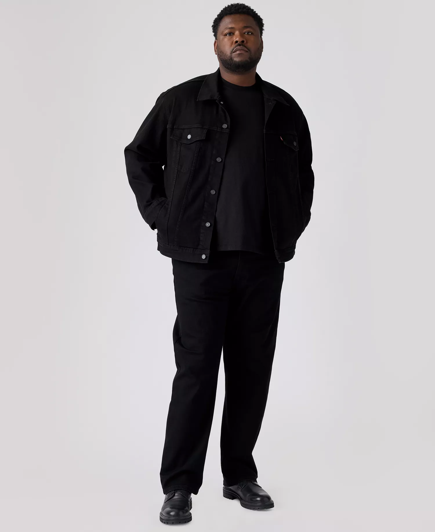 Levis Mens Big & Tall 506 Comfort Jean - Black - 36