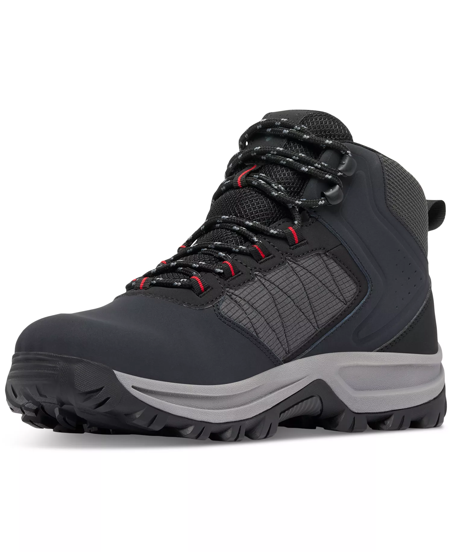Men's Transverse Waterproof Hiking Boots - Black/Dark Gray - 10.5M