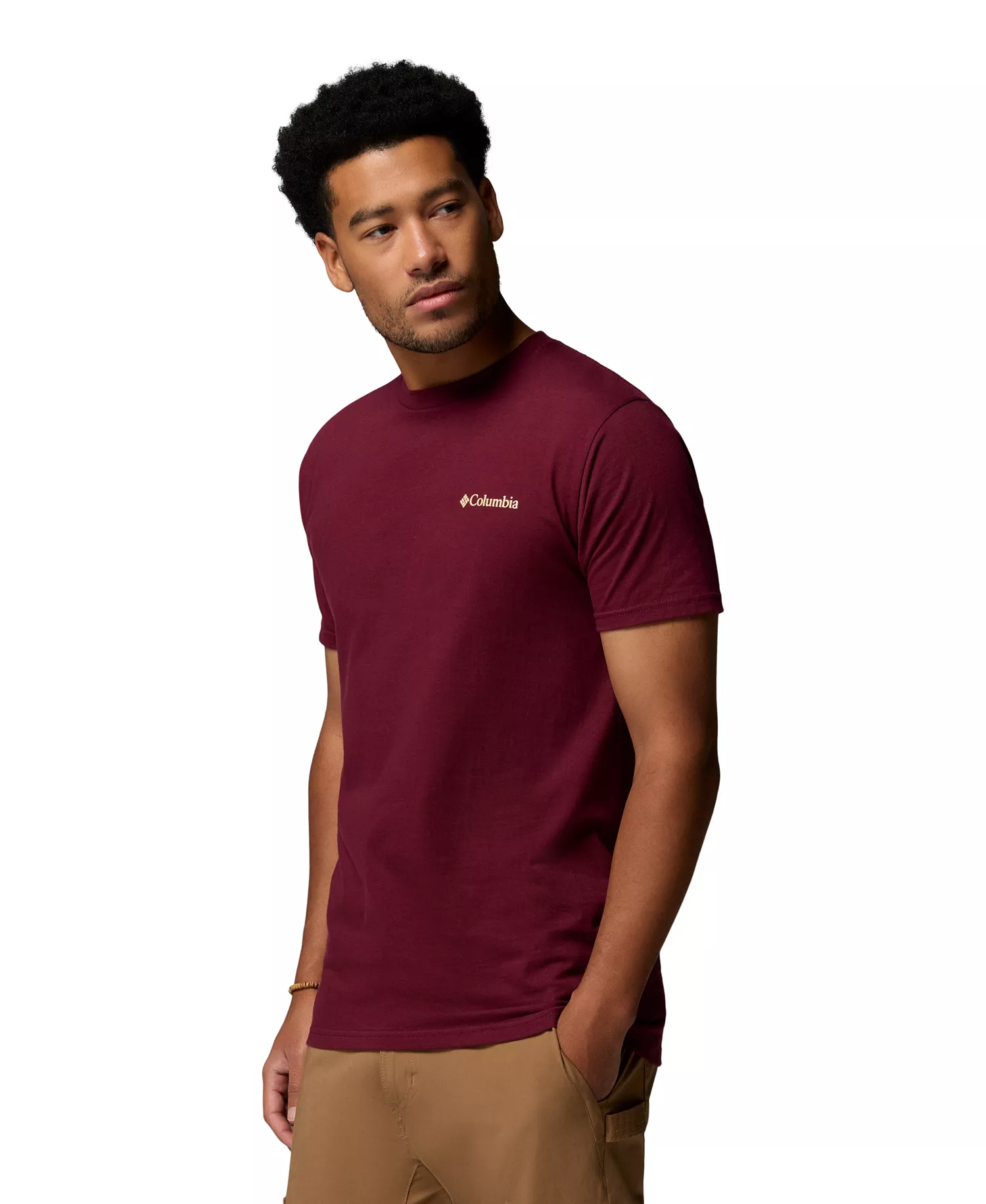 Men's Grassfed Graphic T-Shirt - Rich Wine - L