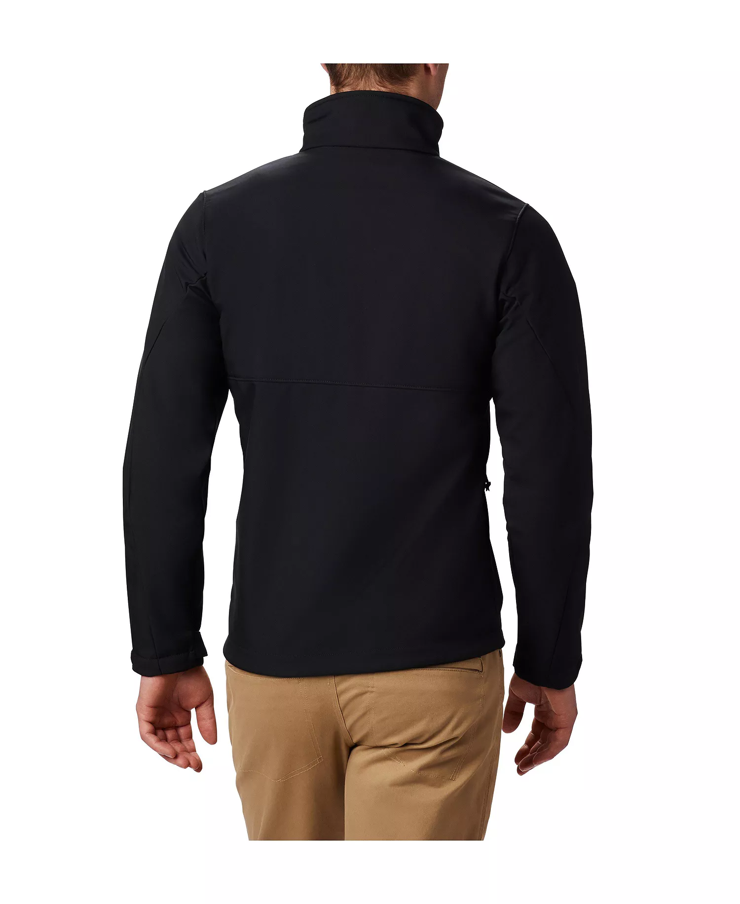 Men's Ascender Water-Resistant Softshell Jacket - BLACK - L