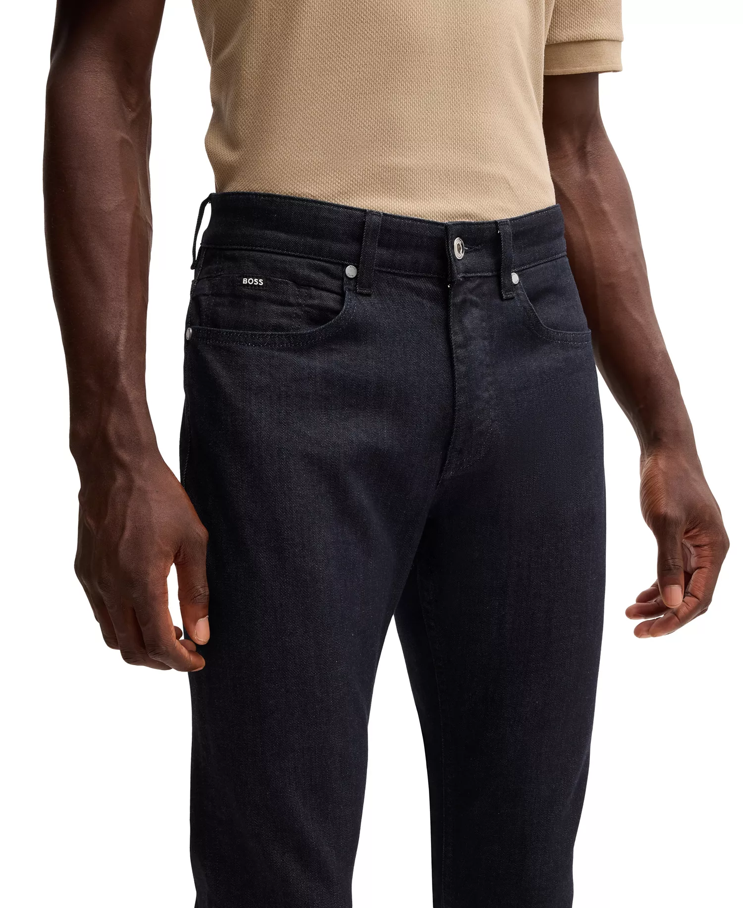 Men's Stretch Denim Delaware Slim-Fit Jeans - Dark Blue - 30x32