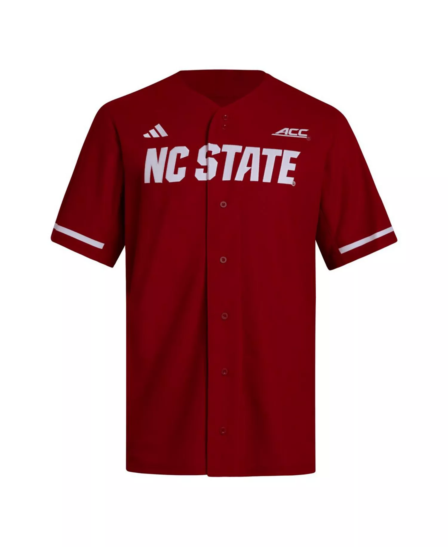 Men's Red NC State Wolfpack Replica Baseball Jersey - Red - 2XL