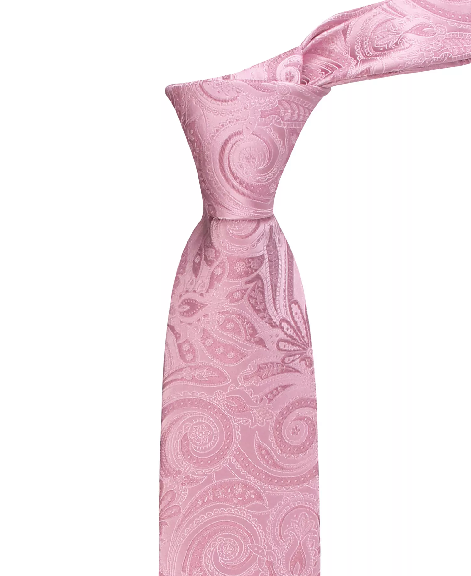 Men's Penelope Paisley Tie - Pink - ONE SIZE