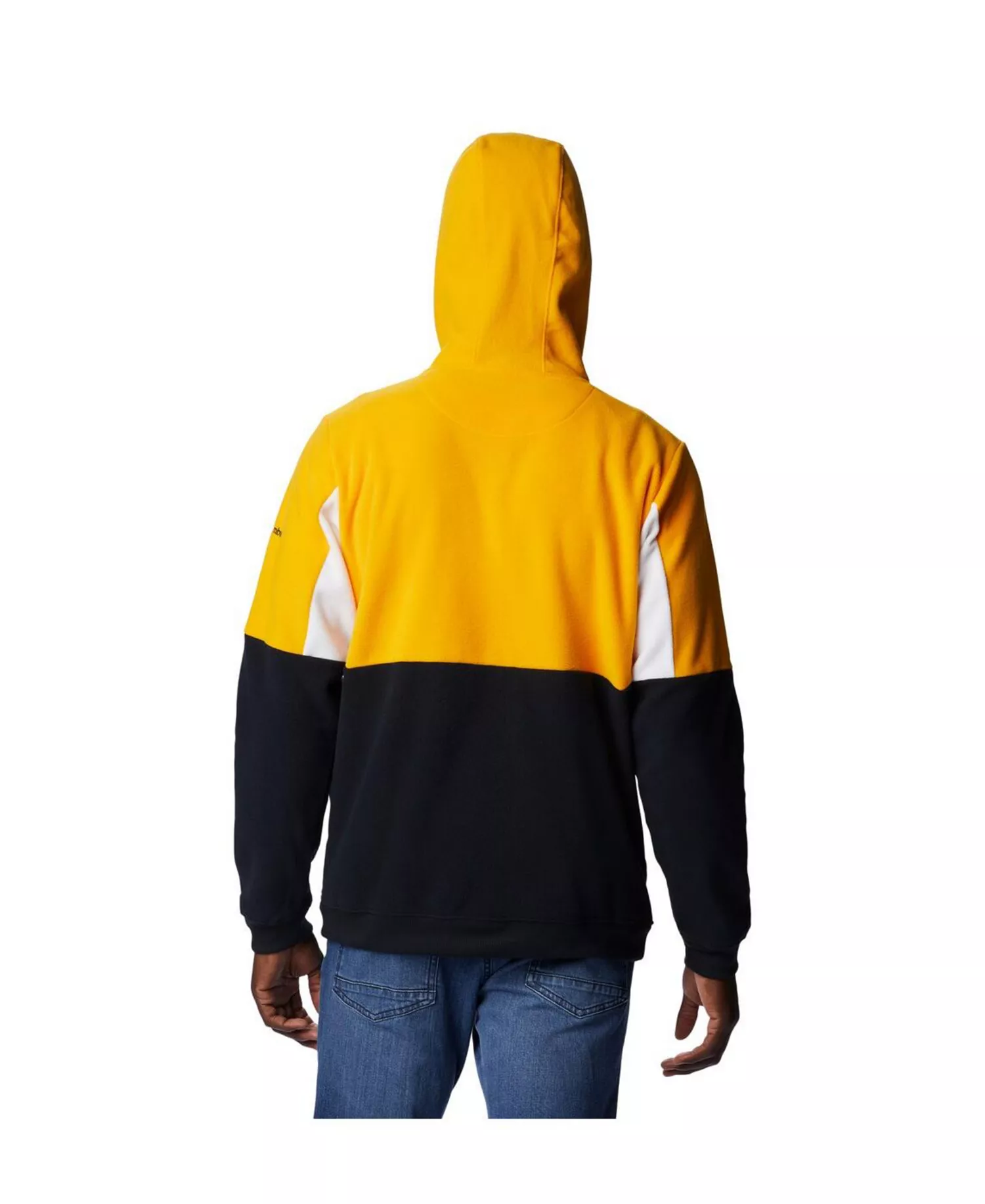 Men's Black Iowa Hawkeyes Lodge Quarter-Zip Hoodie - Black - M