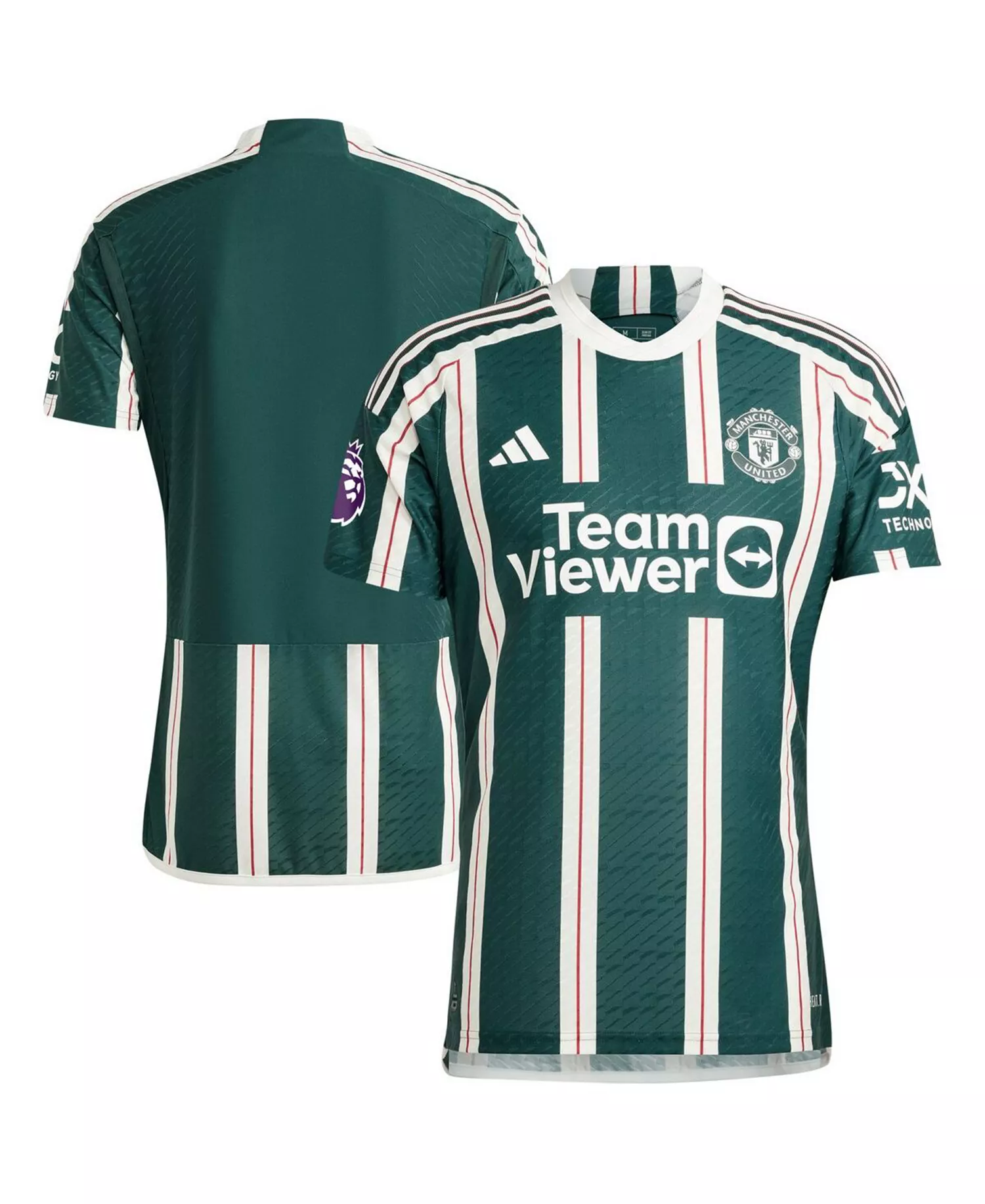 Men's Manchester United 2023/24 Authentic Jersey - Green - S
