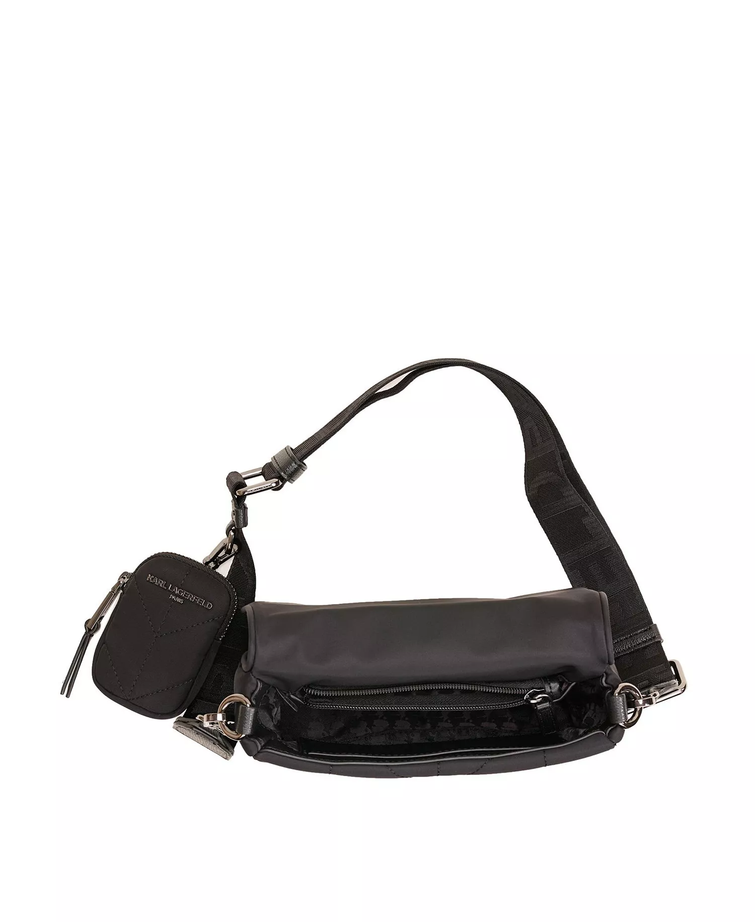 Voyage Messenger Bag - Black, Gunmetal - NO SIZE
