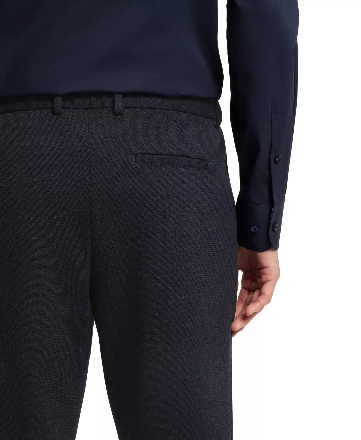 Men's Performance-Stretch Slim-Fit Pants - Dark Blue - 28R