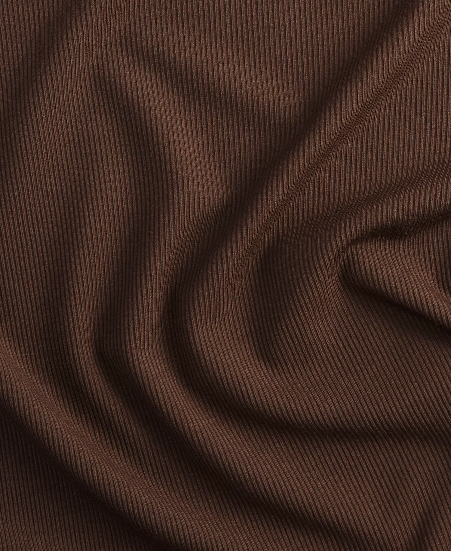 Petite Rib-Knit Asymmetric Top, Macy's Exclusive  - Coco Oak - P/L