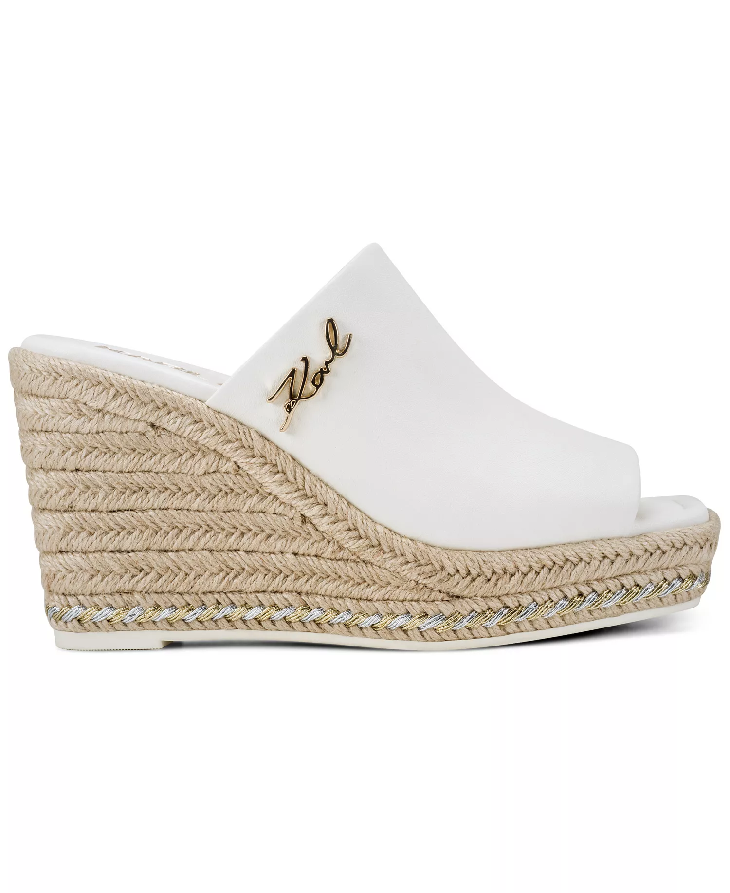 Women's Clove Slip-On Wedge Sandals - Cream - 10M