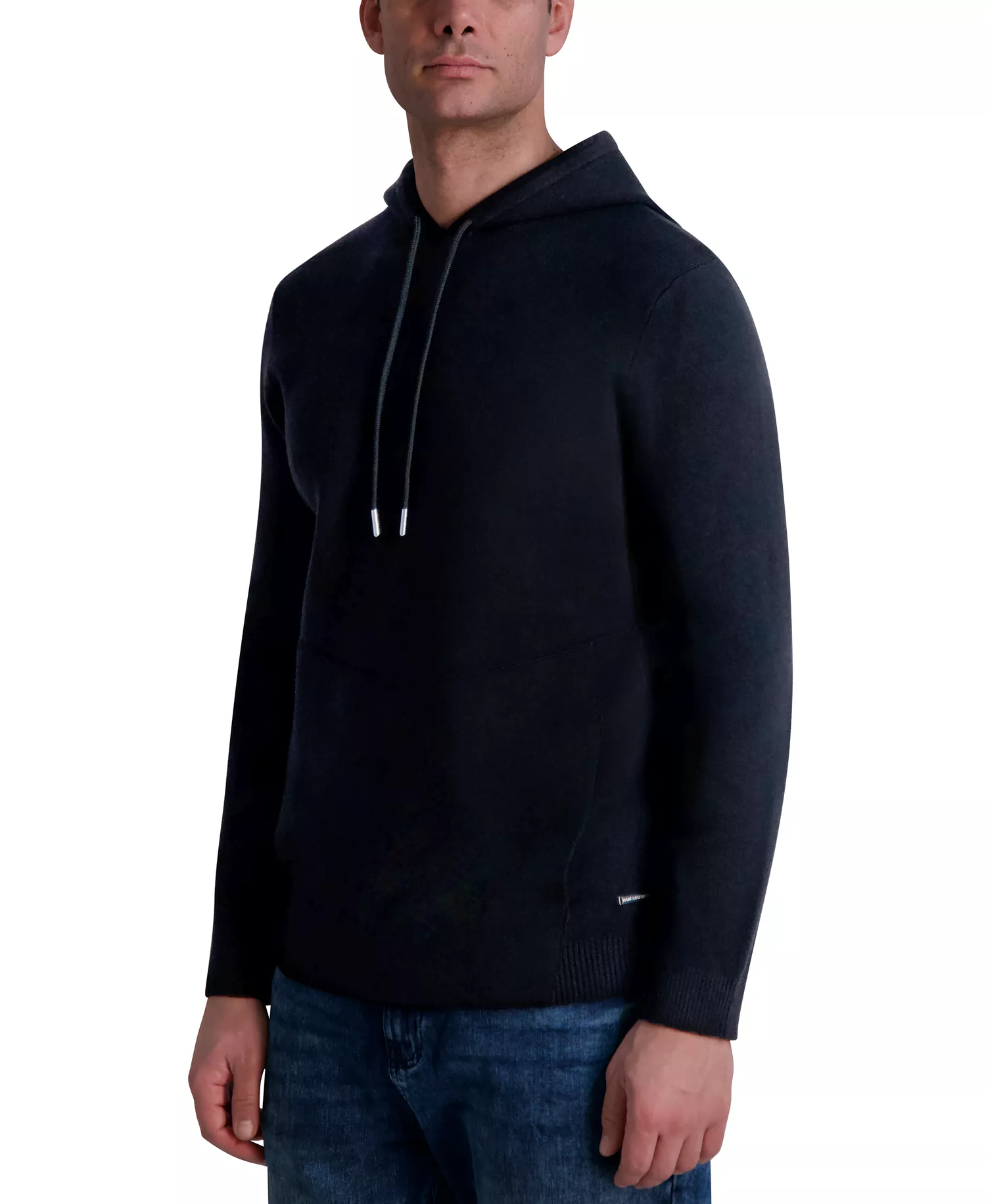 Men's Pull-On Hoodie - Black - 2XL