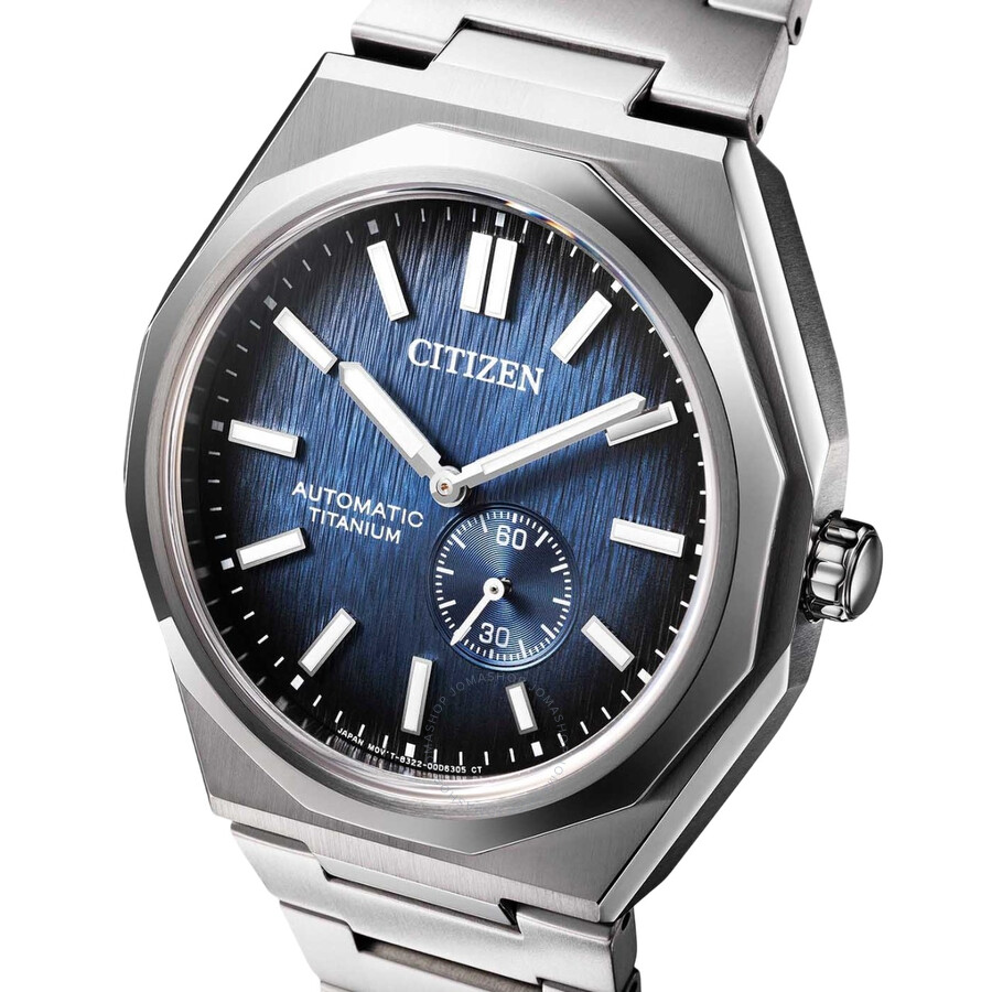 Citizen Zenshin 60 Automatic Blue Dial Men's Watch