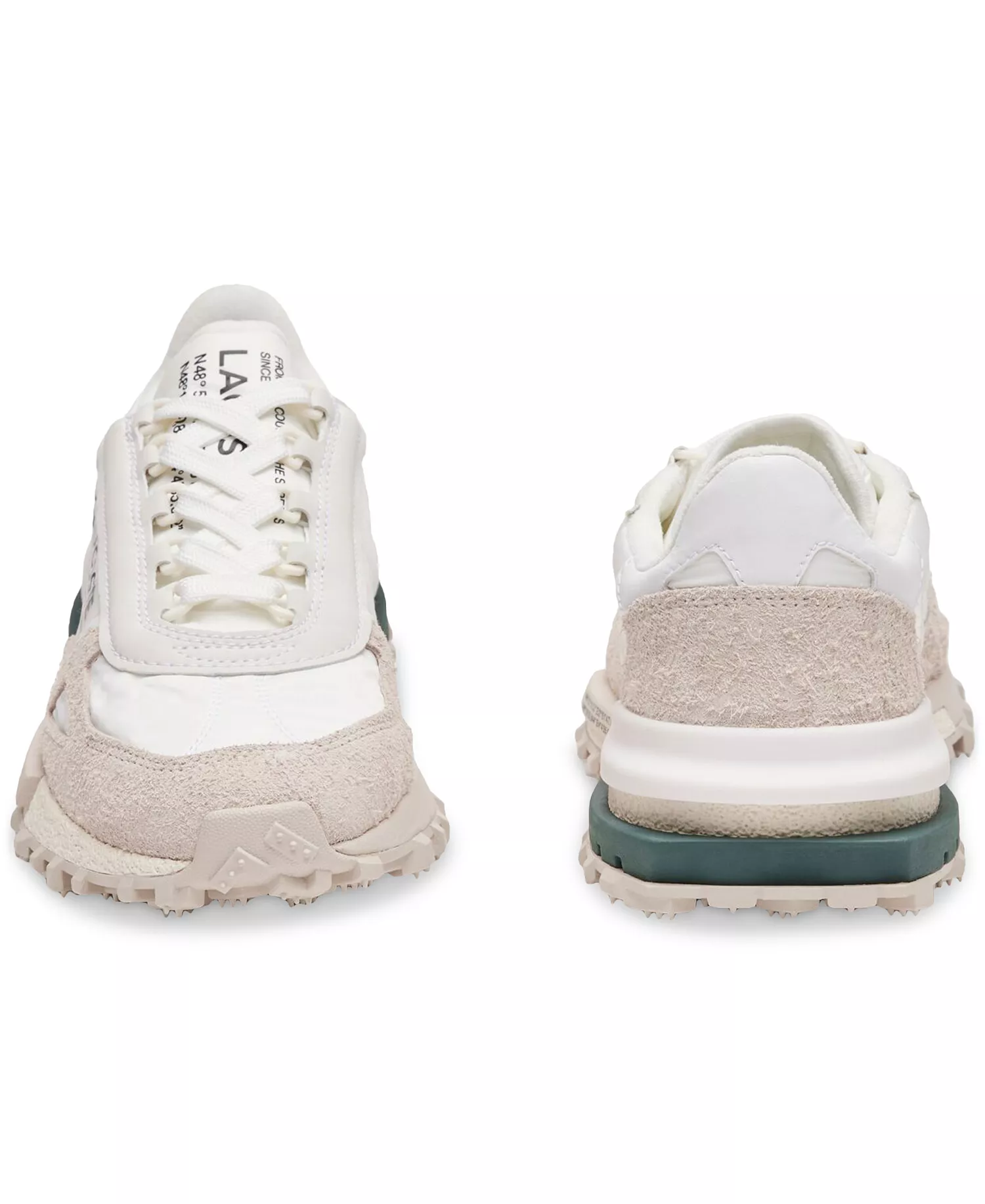 Men's Elite Active Lace-Up Sneakers - White/Dark Green - 12M