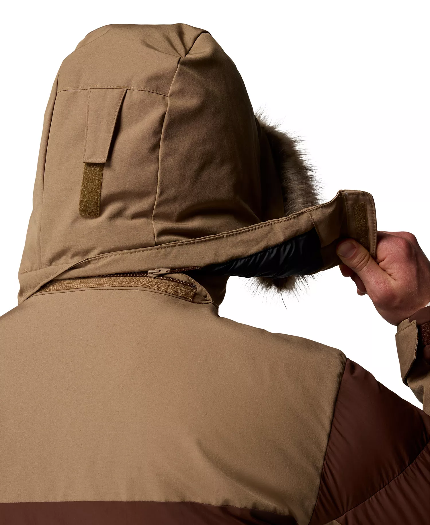 Men's Marquam Peak Fusion Parka - Delta, Tobacco - L