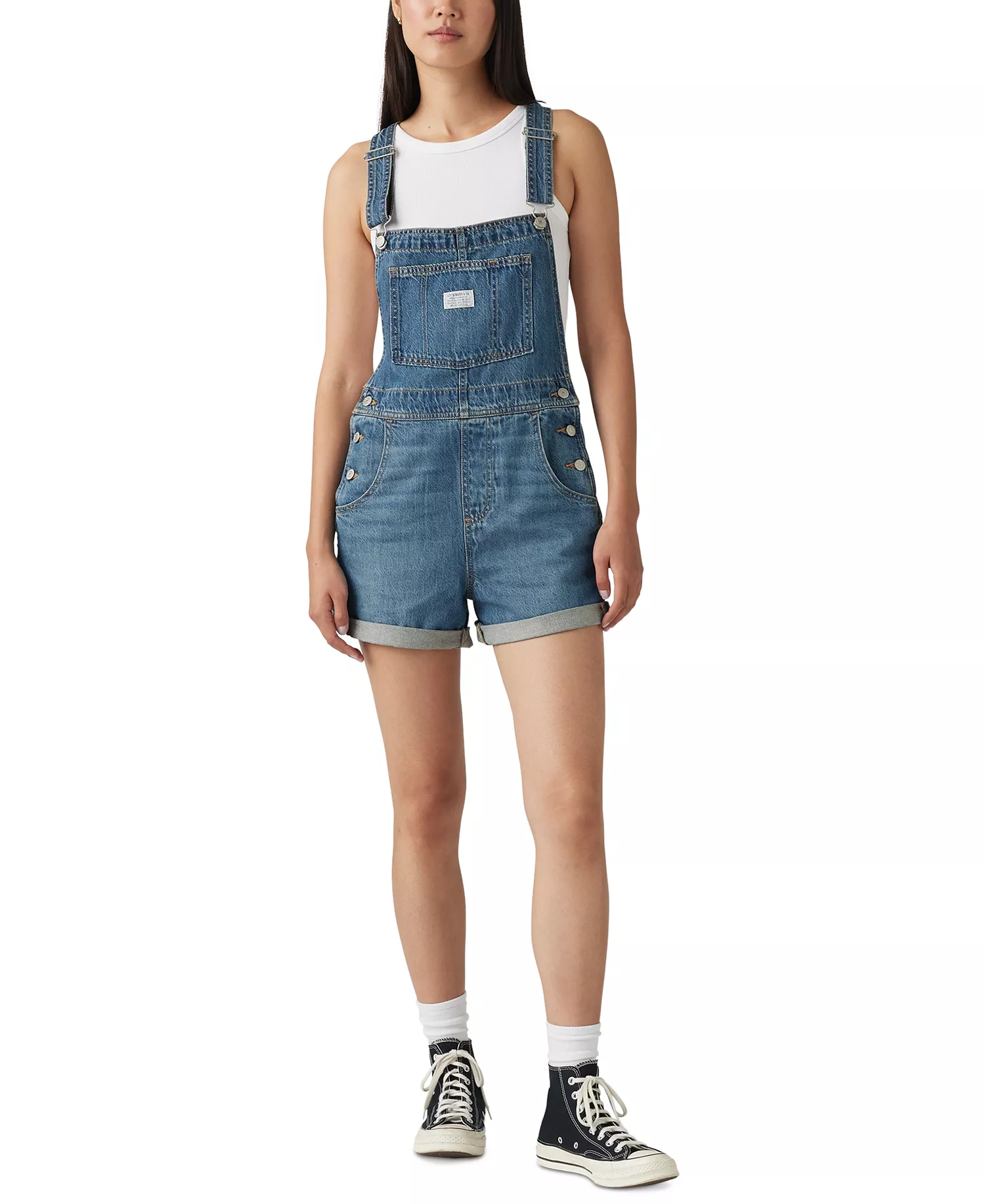 Women's Denim Cotton Romper - About Last Week - XL