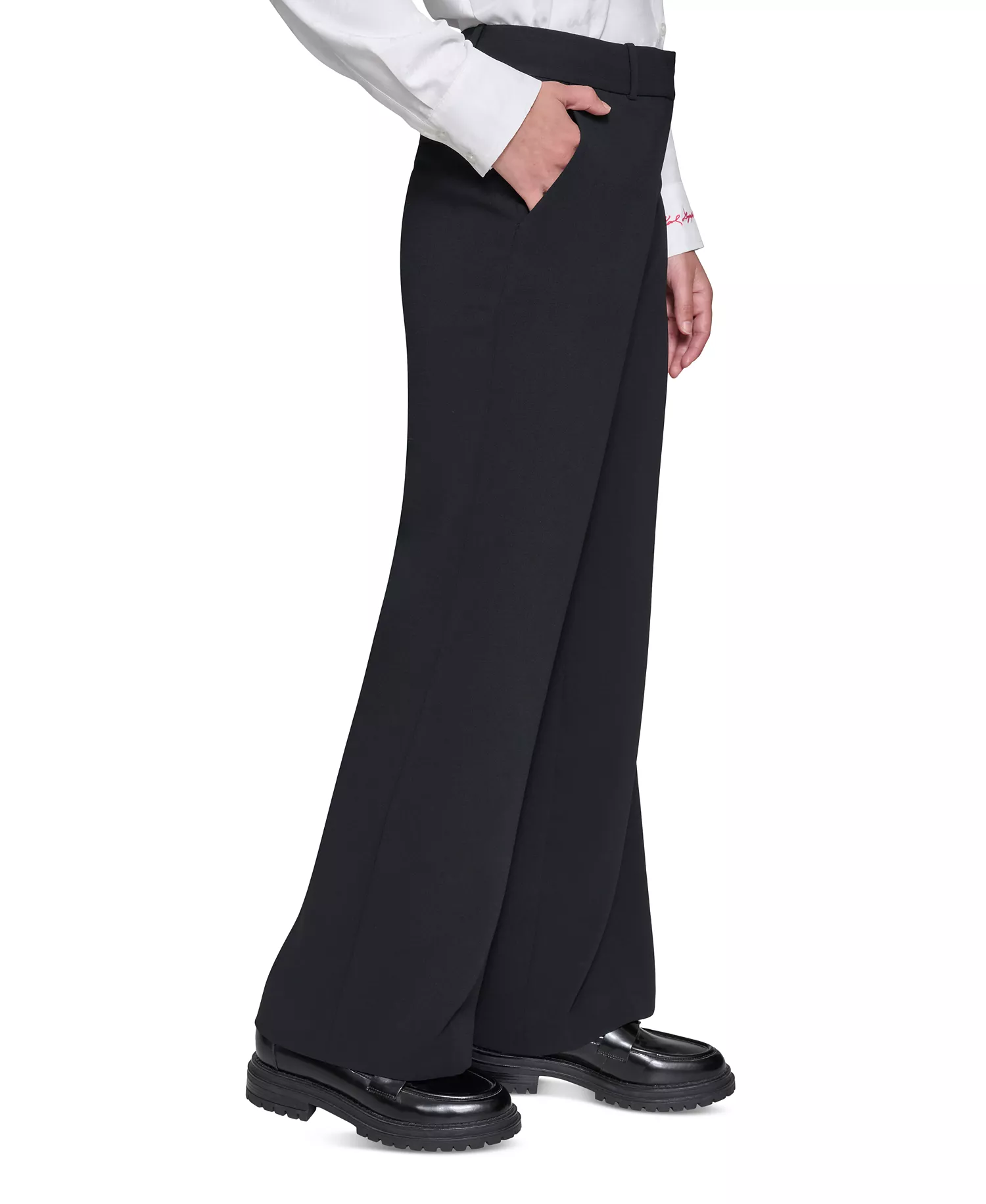 Women's Bootcut High-Rise Pants - Black - 10