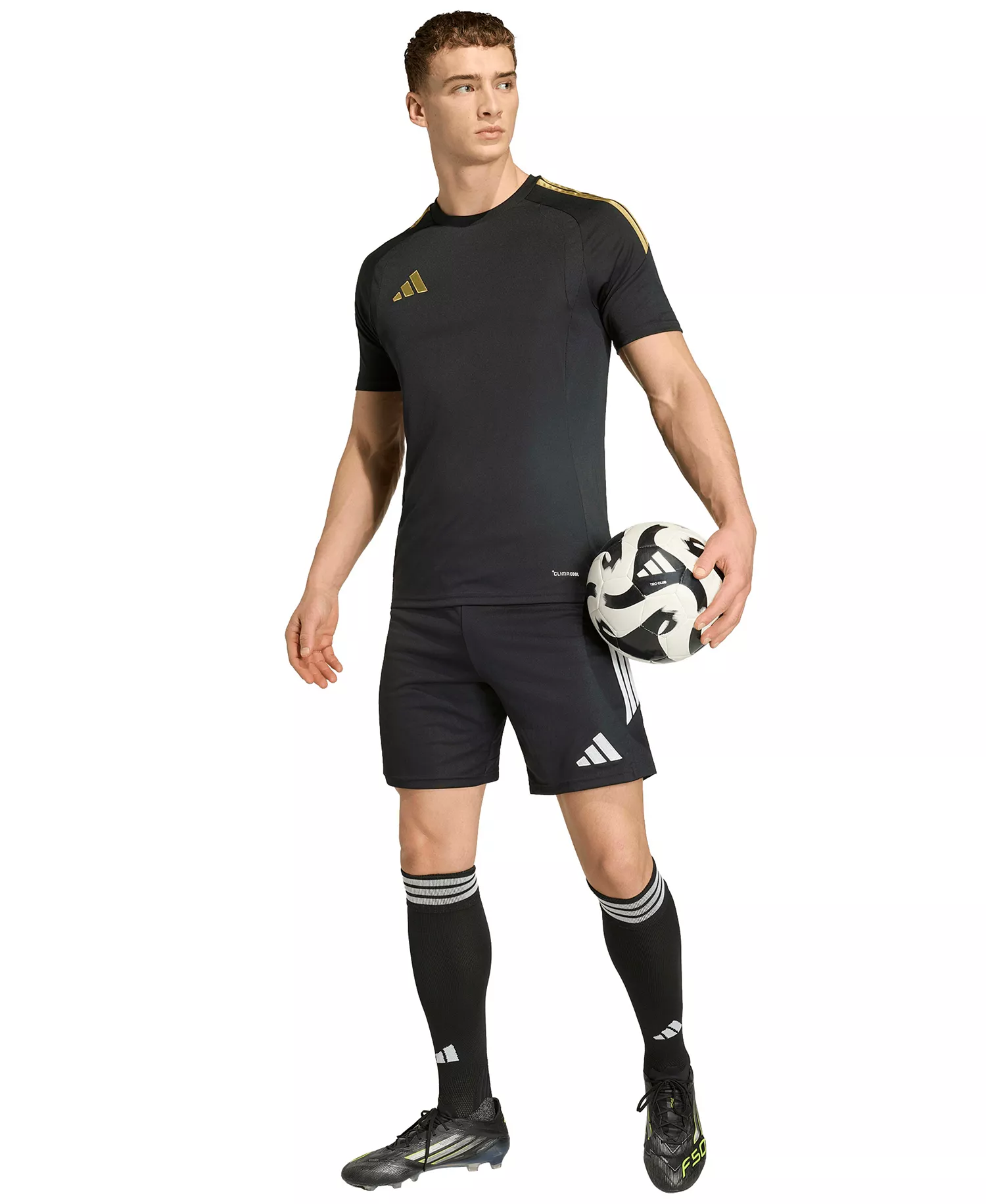 Men's Tiro 26 League Crewneck T-Shirt - Black - 2XL