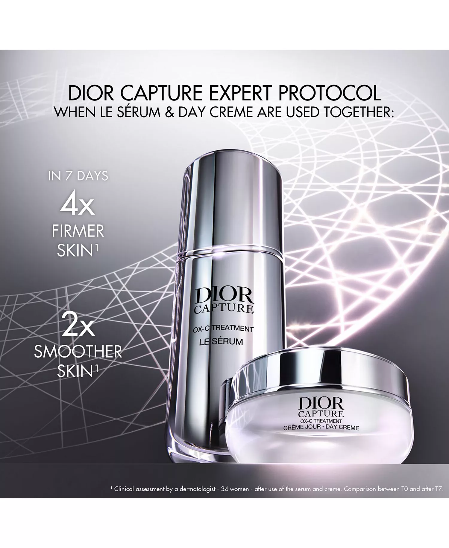 4-Pc. Dior Capture Lotion, Serum & Cream Skincare Set - No Color - Gift Set