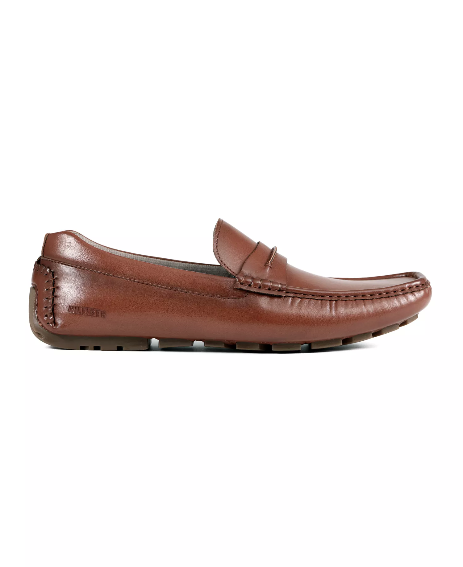 Men's Ardwin Moc Toe Penny Loafers - Cognac - 9