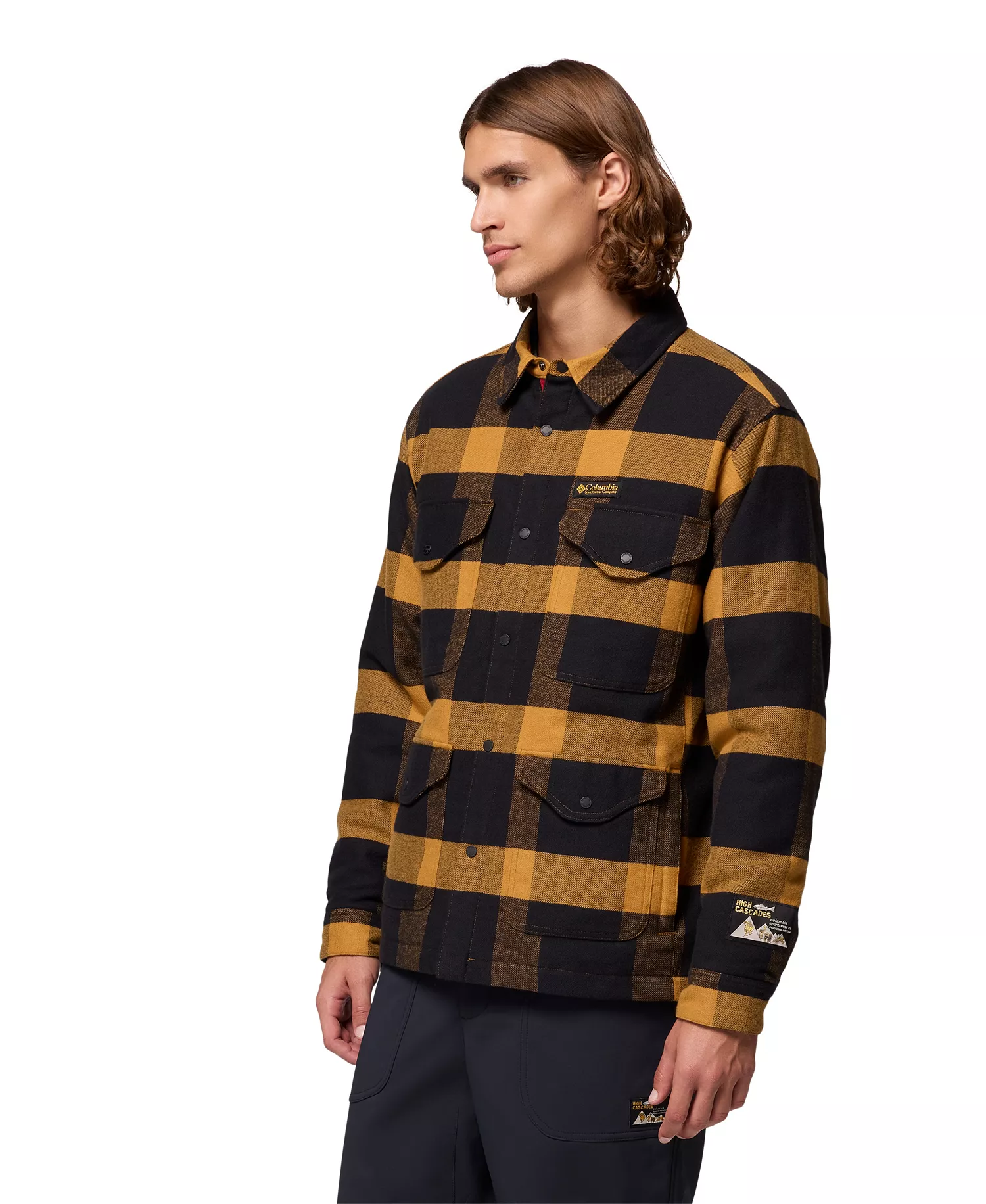 Men's High Cascades Shirt Jacket - Maple sugar - L