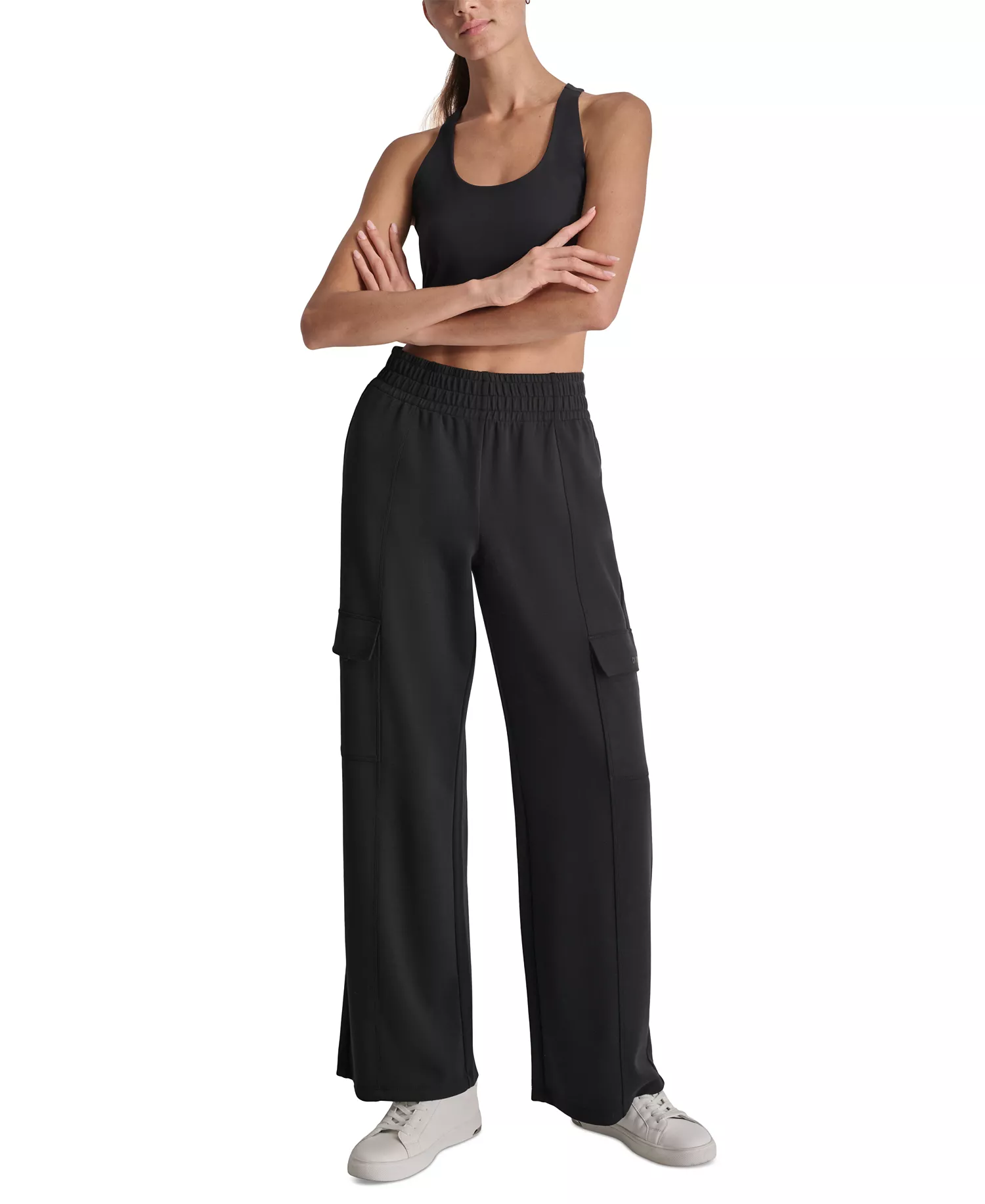 Women's Highline Scuba Cargo Pants - Black - L