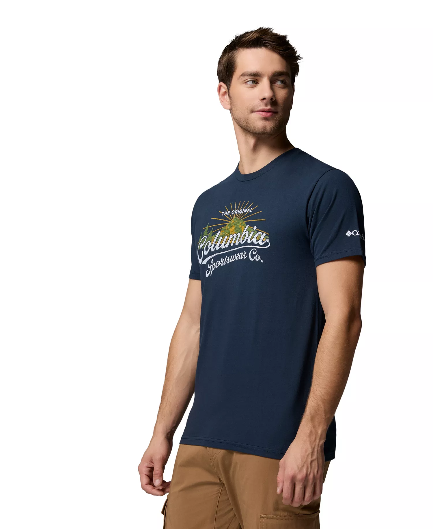 Men's Original Graphic T-Shirt - Columbia Navy - L