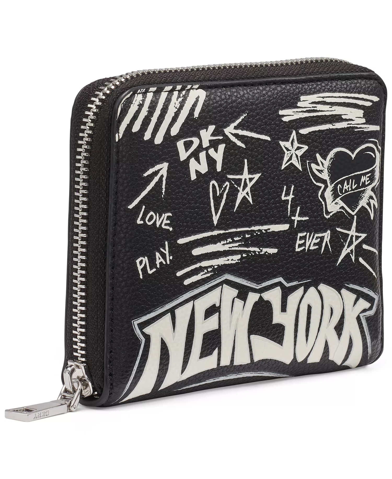 Bryar Zipper Around Wallet - Black - No Size