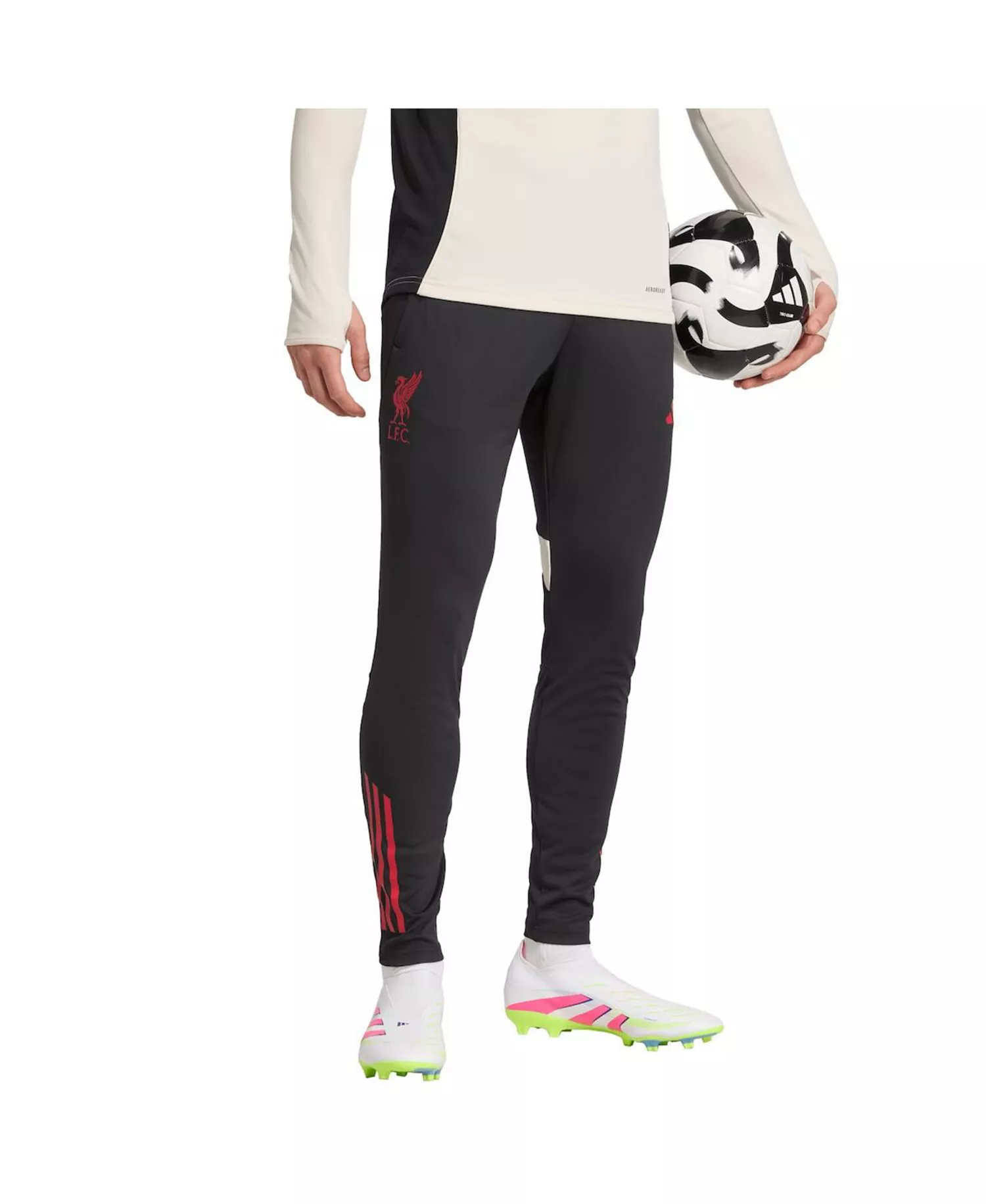 Men's Black Liverpool 2025/26 AEROREADY Training Pants - Black - 2XL