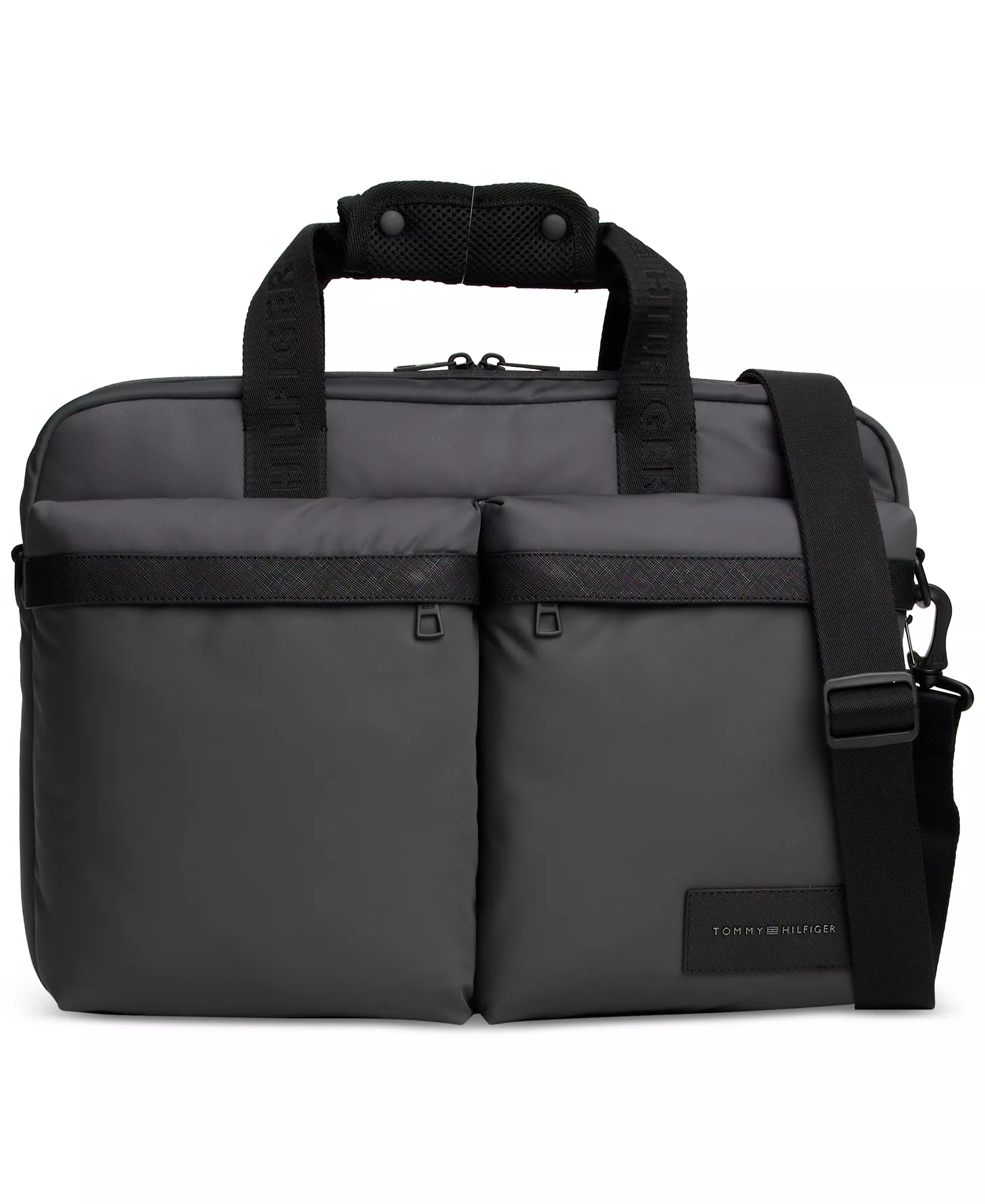 Men's Large Computer Bag - Gray - No Size