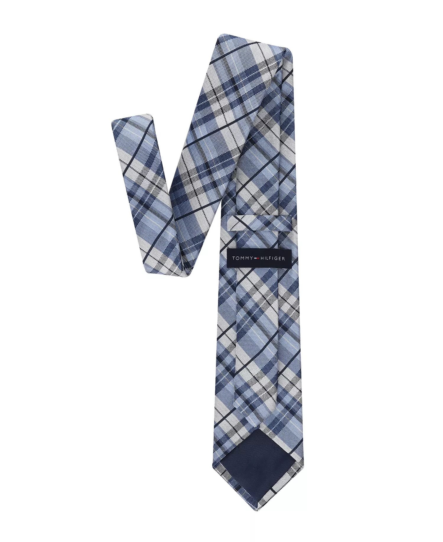 Men's Rhode Seasonal Plaid Tie - Blue - ONE SIZE